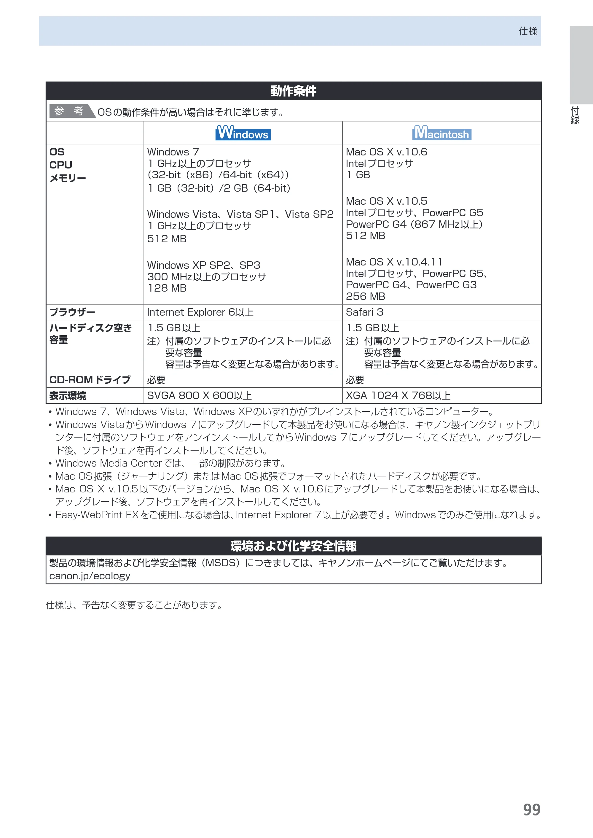 キヤノン PIXUS MP280 らくらく操作ガイド （PDF形式／13Mバイト） — 原本ページ — 101ページ
