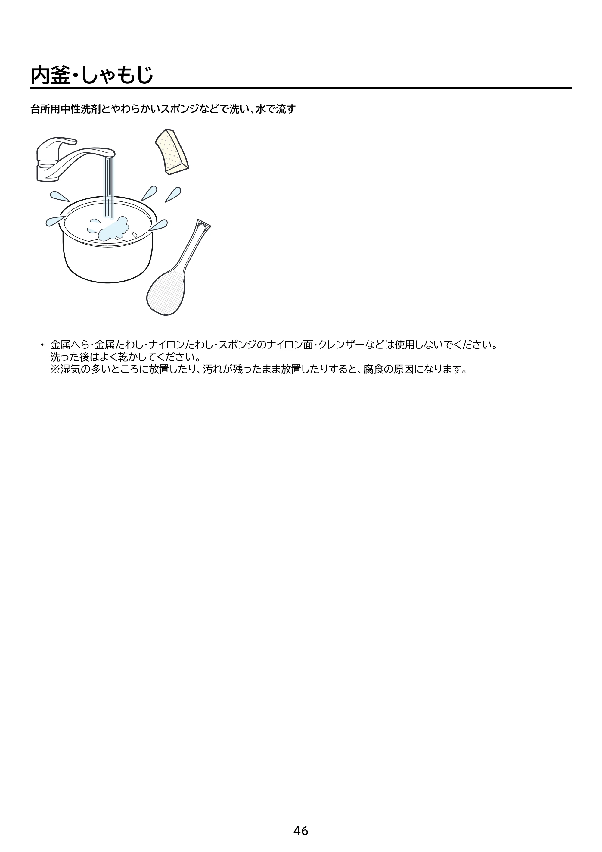 アイリスオーヤマ KRC-INA50 取扱説明書 — 原本ページ — 46ページ