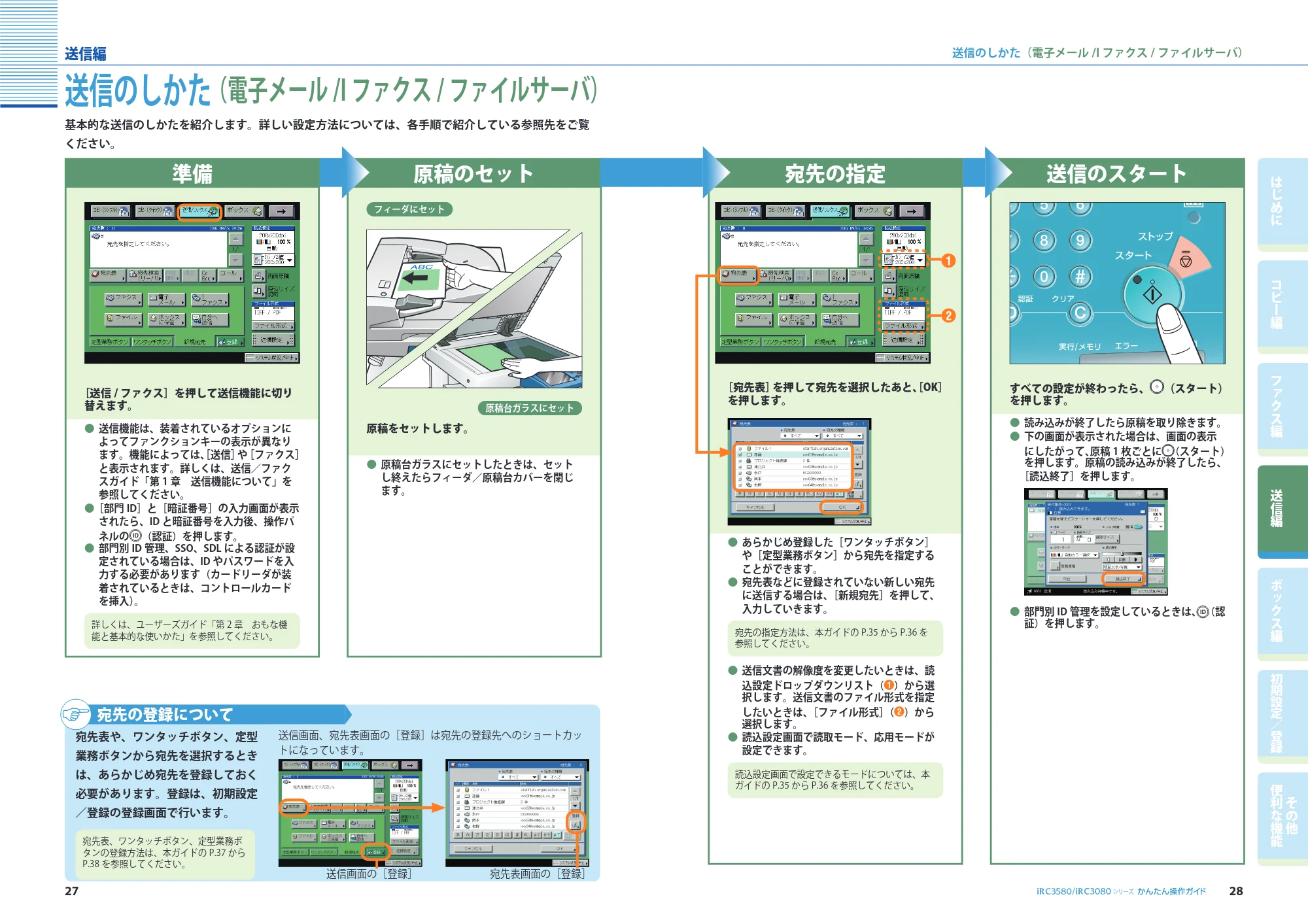 キヤノン iR C3580/C3580F/C3080/C3080F かんたん操作ガイド (PDF形式/34.53Mバイト) — 原本ページ — 15ページ