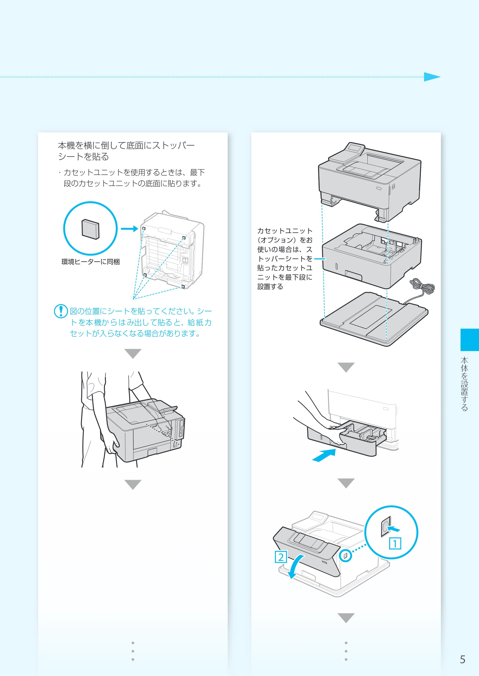 キヤノン LBP224/LBP221 はじめにお読みください 2019年10月16日掲載（PDF：15.0MB） — 原本ページ — 5ページ