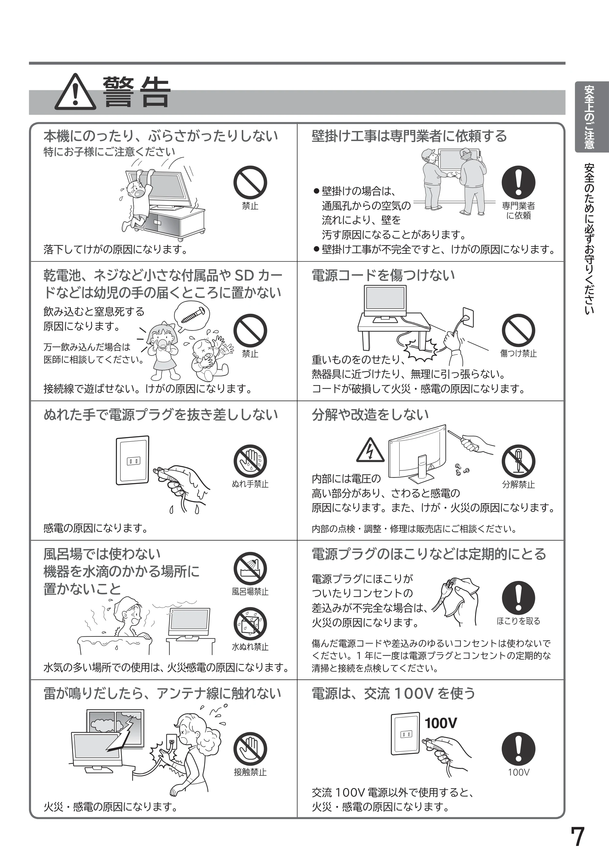 日立 L32-H2 取扱説明書 — 原本ページ — 7ページ