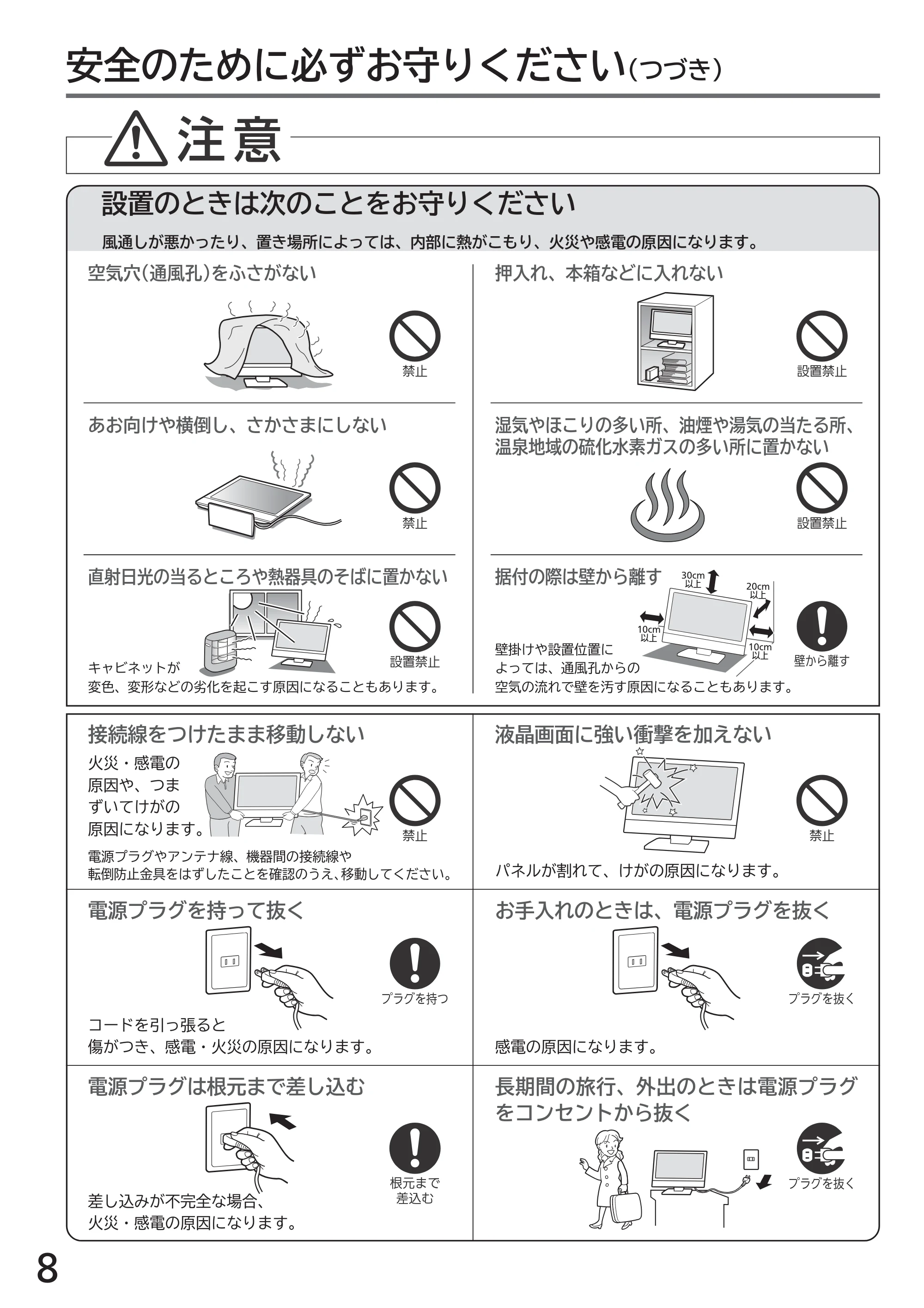 日立 L32-H2 取扱説明書 — 原本ページ — 8ページ