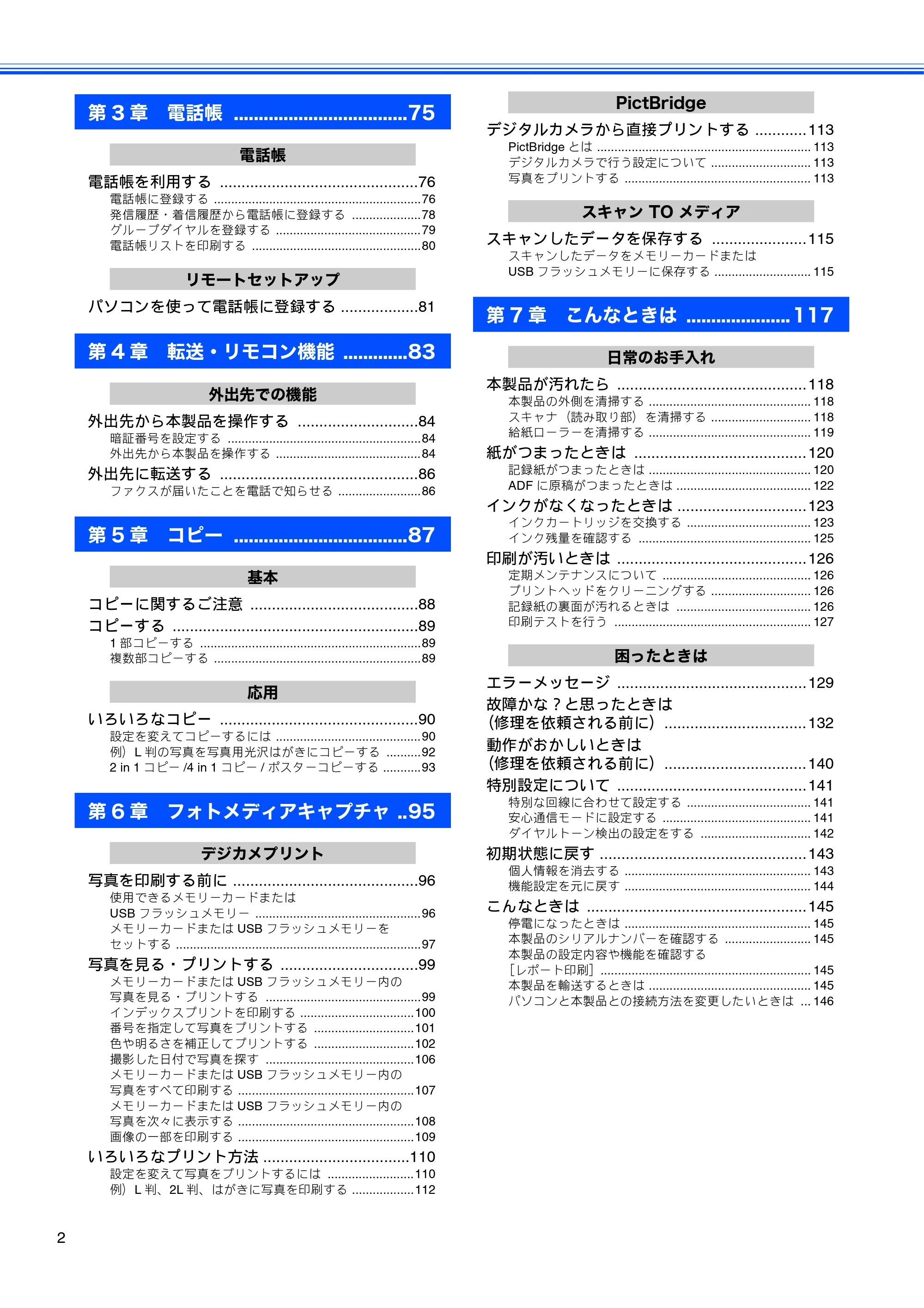 ブラザー MFC-480CN 取扱説明書（本体） — 原本ページ — 4ページ
