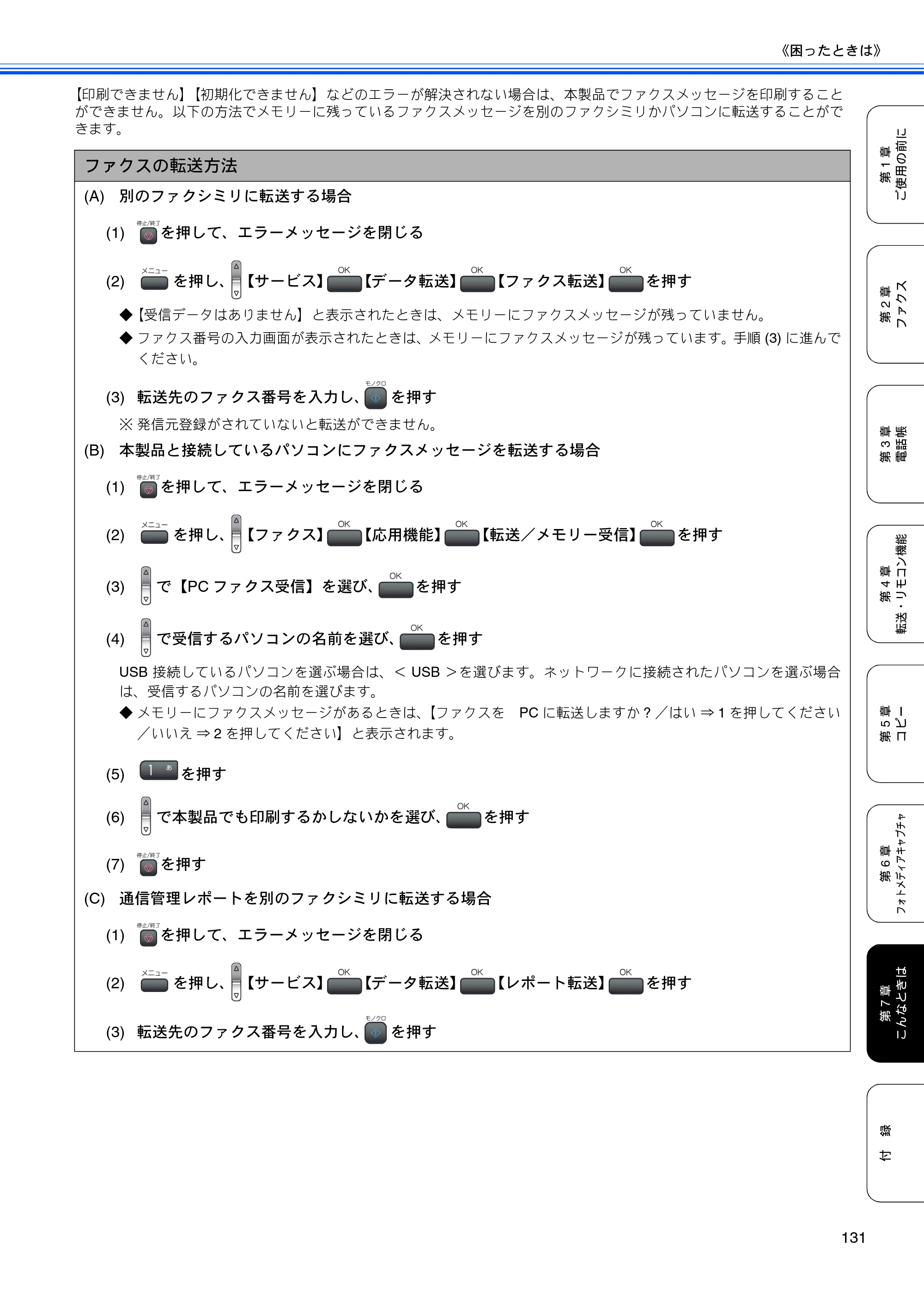ブラザー MFC-480CN 取扱説明書（本体） — 原本ページ — 133ページ