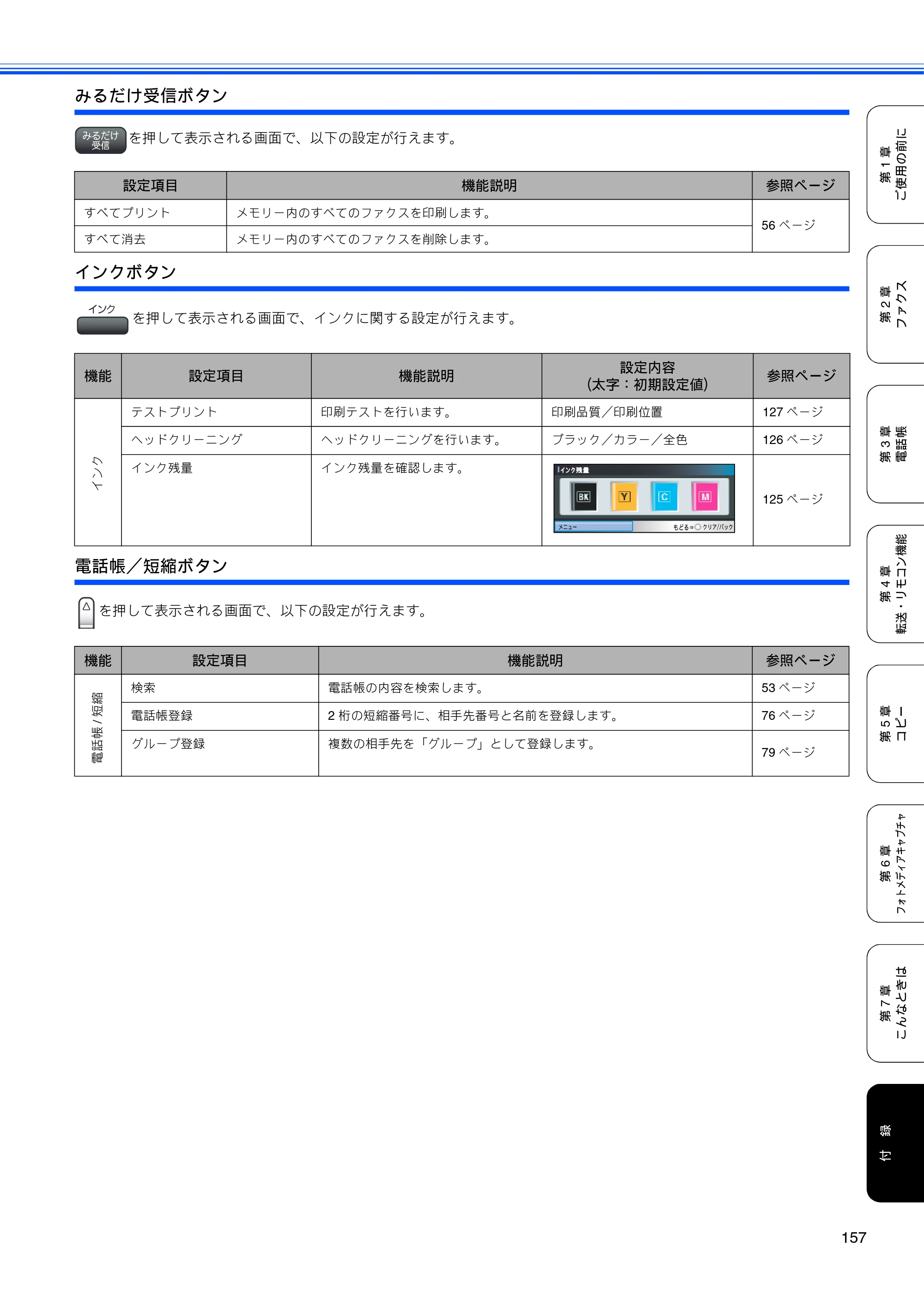 ブラザー MFC-480CN 取扱説明書（本体） — 原本ページ — 159ページ