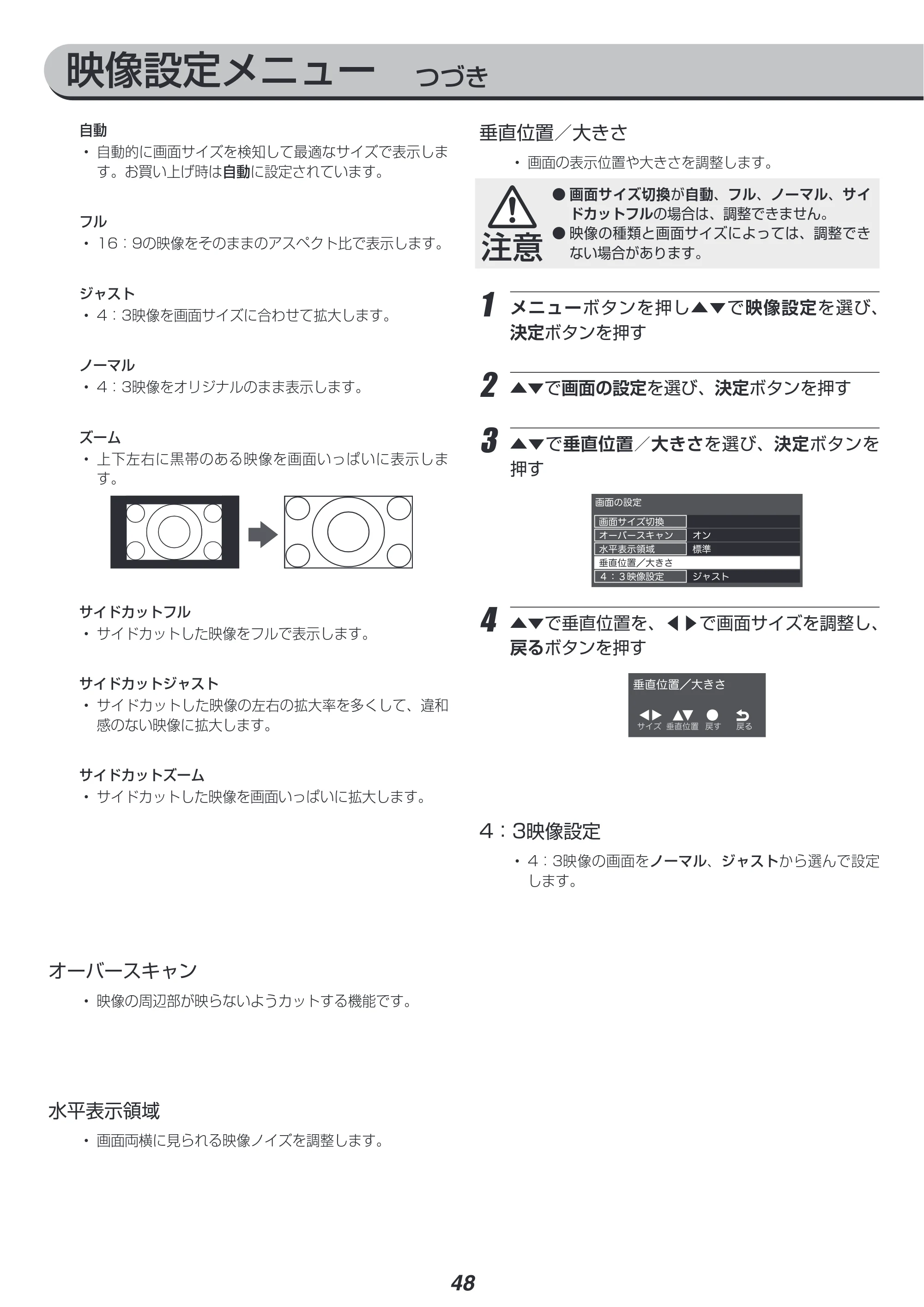 アイリスオーヤマ LT-55B625K 取扱説明書 — 原本ページ — 48ページ