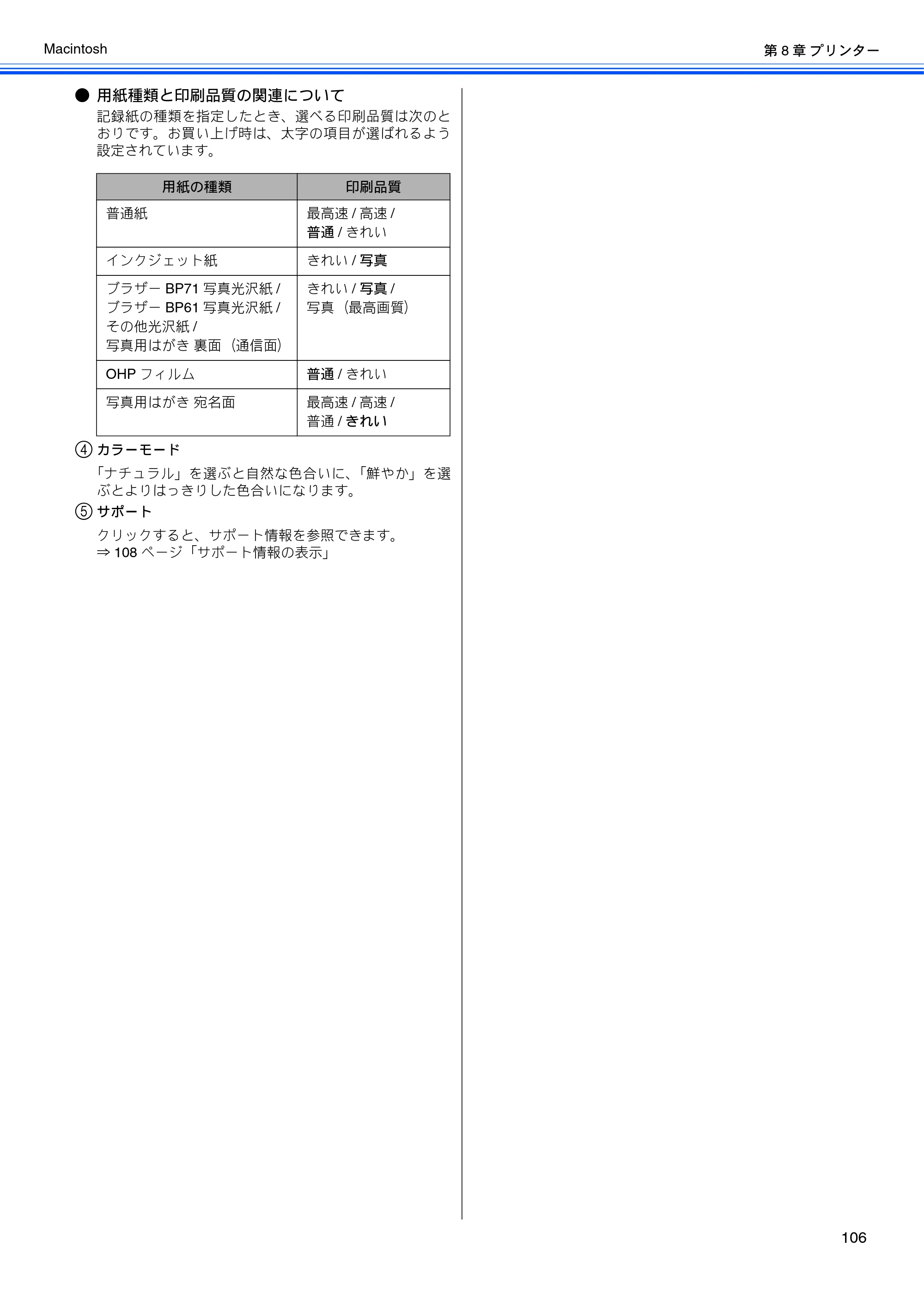 ブラザー DCP-390CN / DCP-595CN / MFC-495CN ユーザーズガイド ～応用編～ — 原本ページ — 108ページ