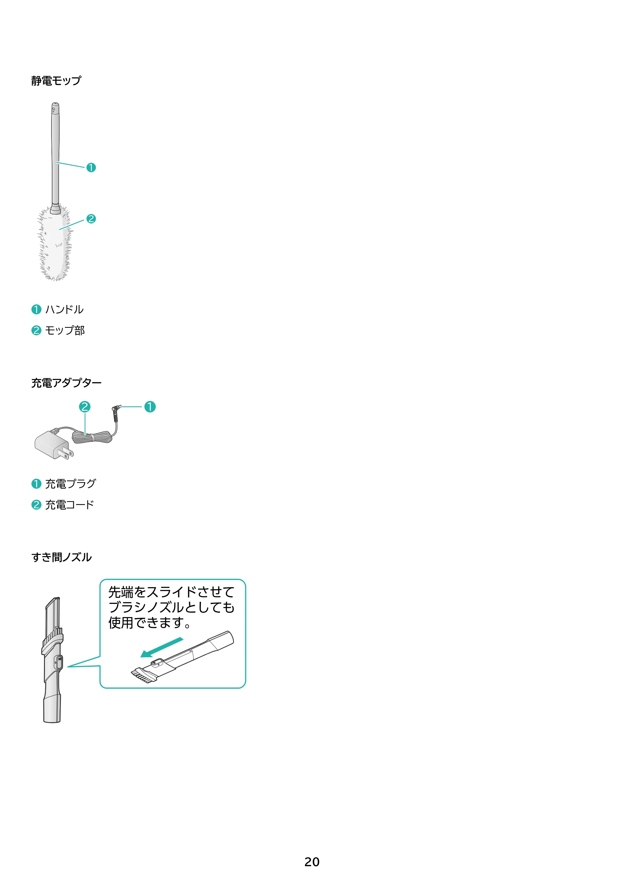 アイリスオーヤマ SCD-124P-HC 取扱説明書 — 原本ページ — 20ページ