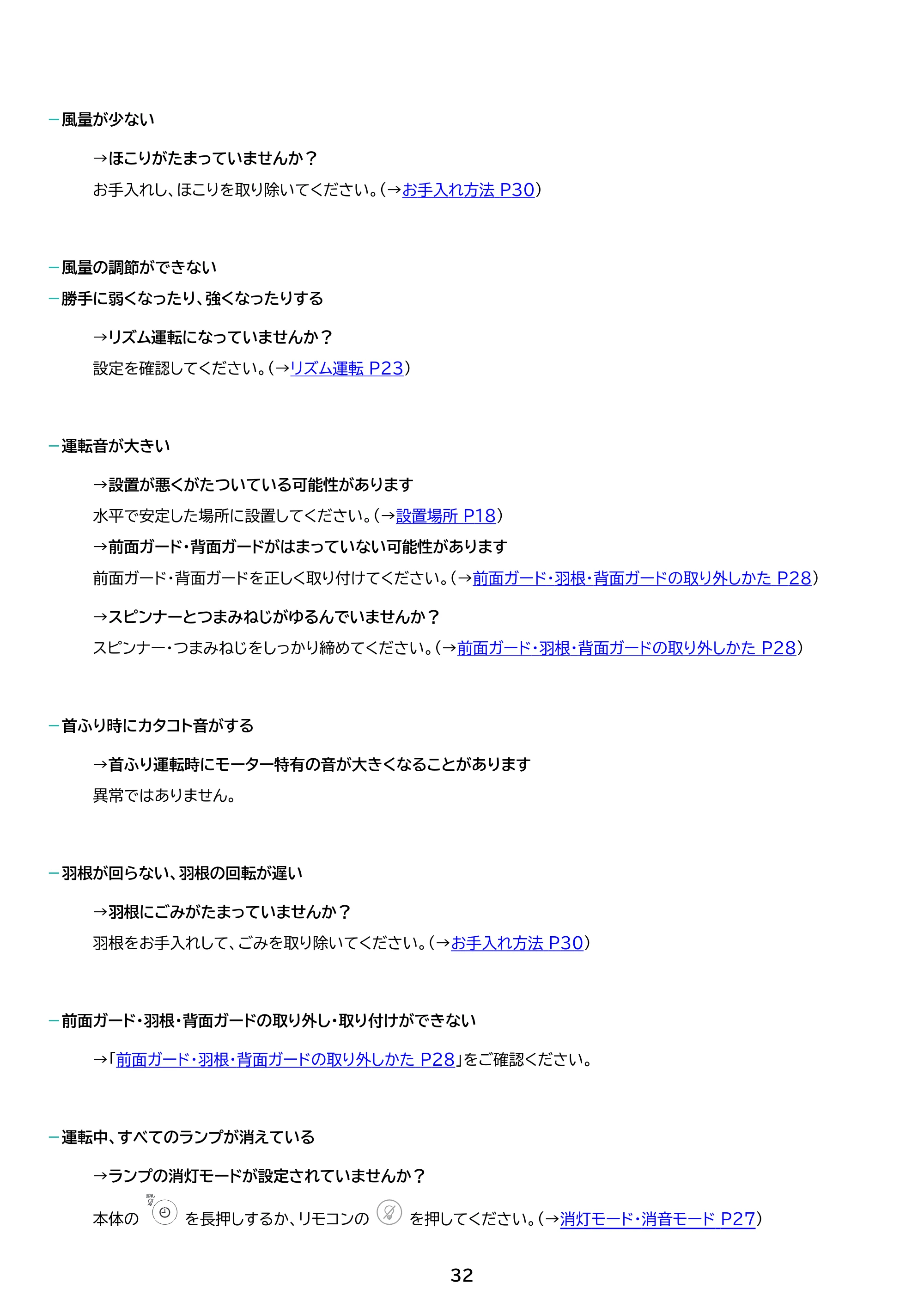 アイリスオーヤマ PCF-BD15TEC 取扱説明書 — 原本ページ — 32ページ