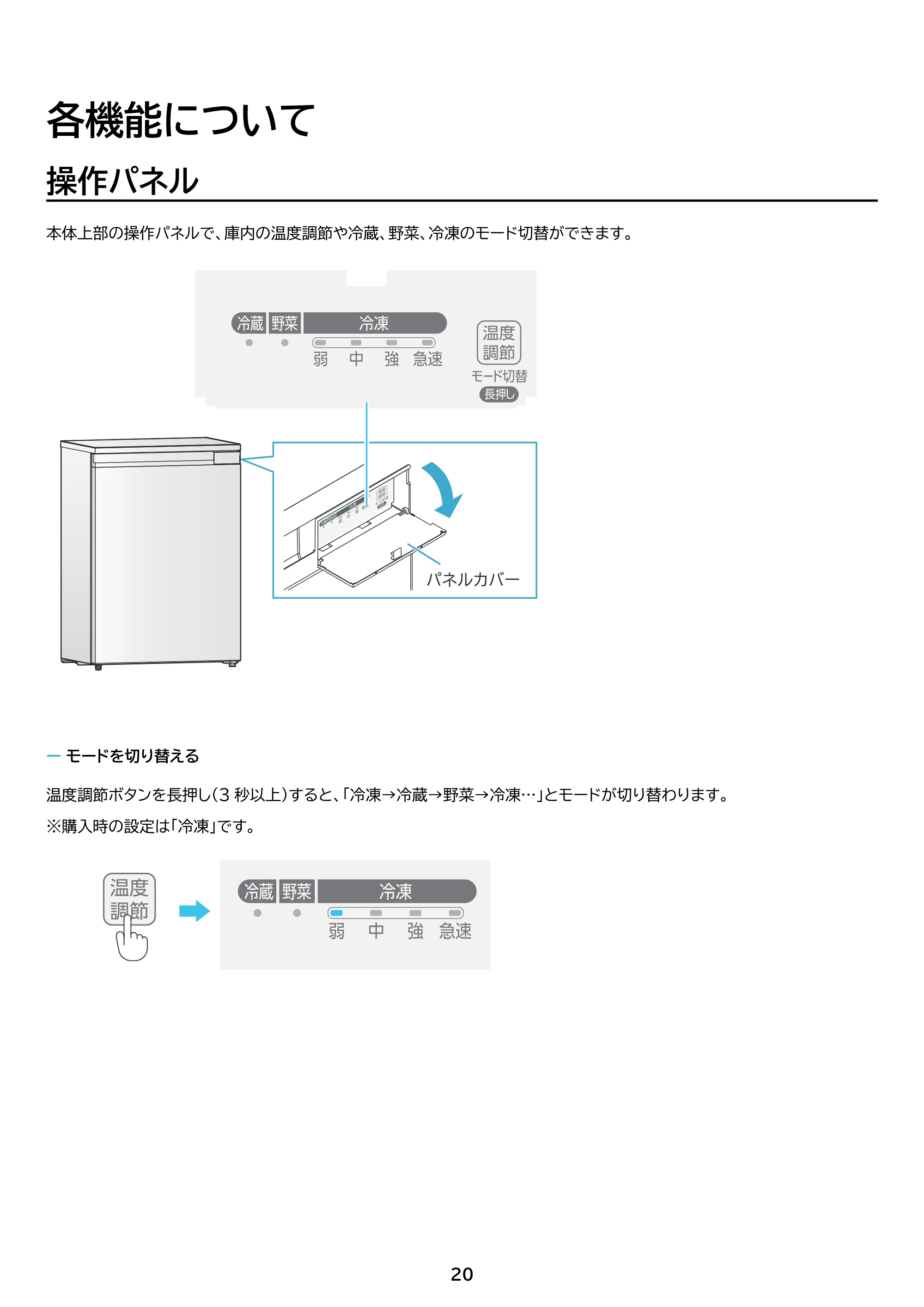 アイリスオーヤマ IUSN-7B 取扱説明書 — 原本ページ — 20ページ
