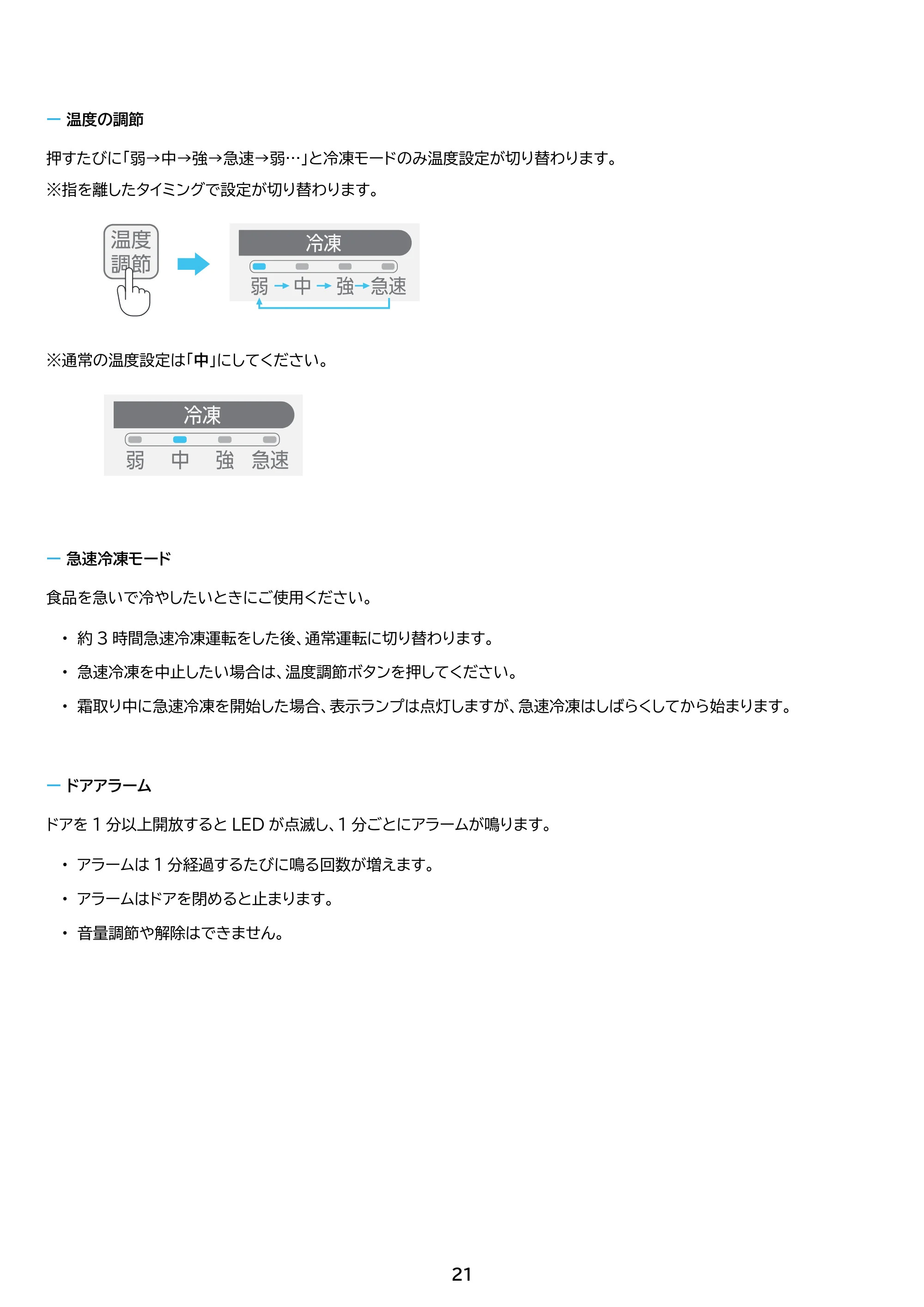 アイリスオーヤマ IUSN-7B 取扱説明書 — 原本ページ — 21ページ