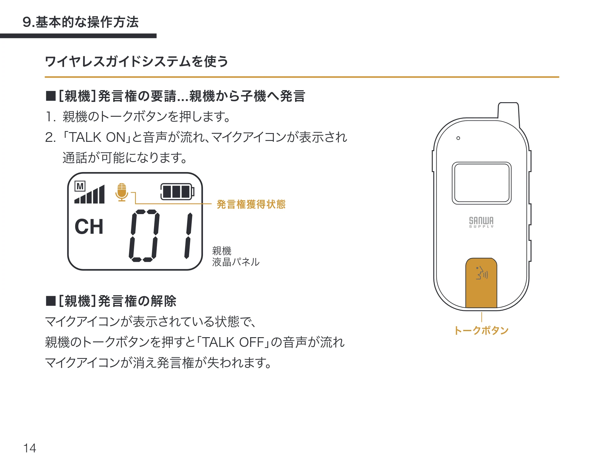 サンワサプライ MM-WGS6 取扱説明書 — 原本ページ — 15ページ
