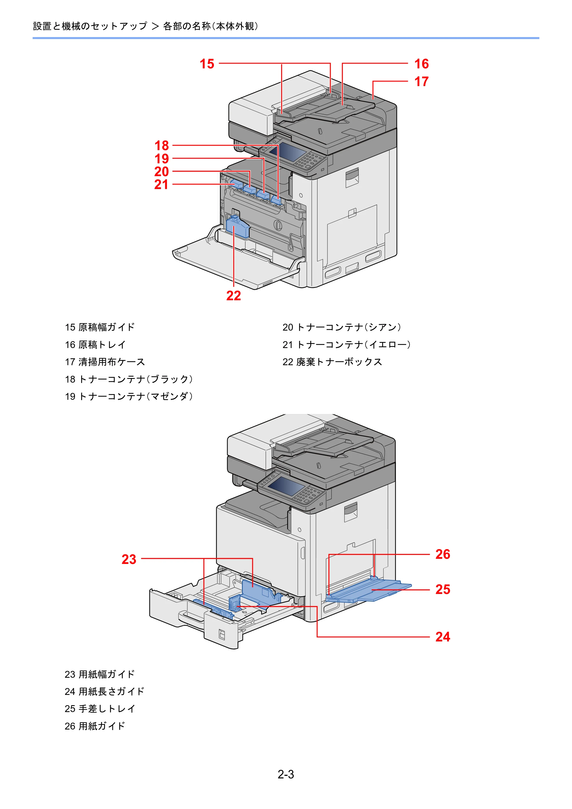 京セラ TASKalfa 2460ci/2460ci+ / TASKalfa 2470ci/2470ci+ TASKalfa 2470ci/2470ci+/2460ci/2460ci+ 使用説明書 — 原本ページ — 71ページ