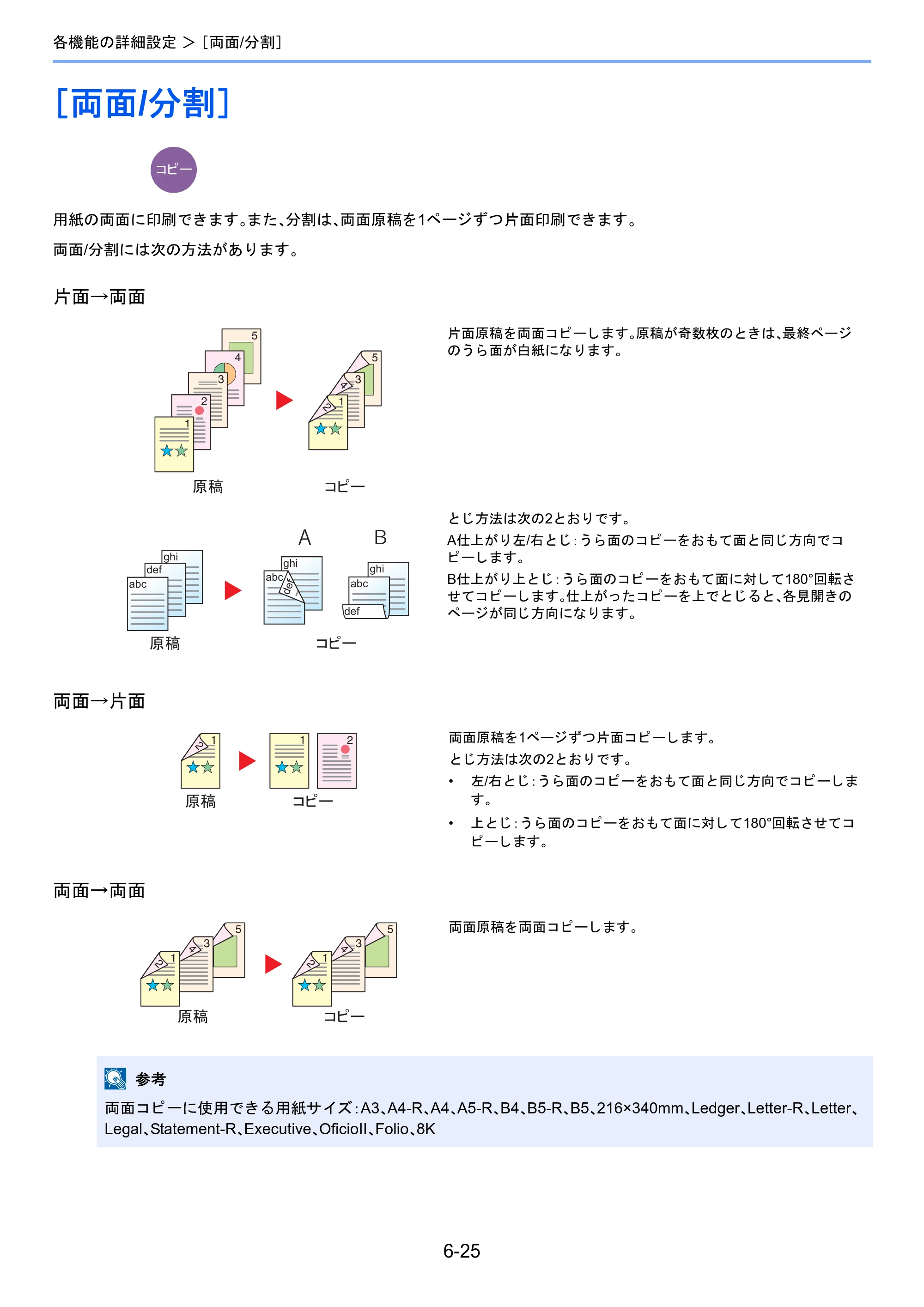 京セラ TASKalfa 2460ci/2460ci+ / TASKalfa 2470ci/2470ci+ TASKalfa 2470ci/2470ci+/2460ci/2460ci+ 使用説明書 — ［両面/分割］ — 原本ページ — 273ページ