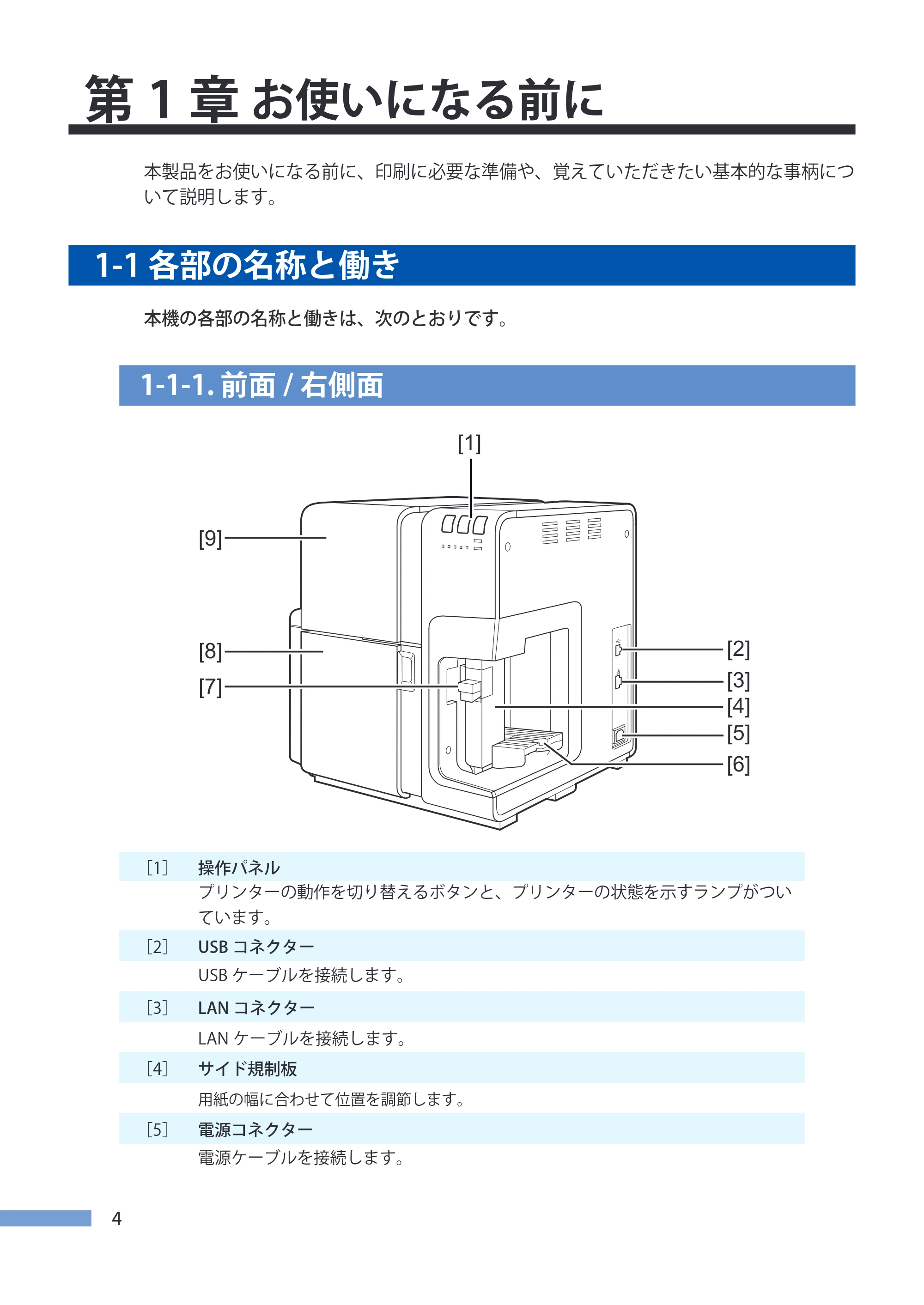 キヤノン CX-G4400 CX-G4400 （BJI-P412M用）ユーザーズガイド※ （PDF形式／16.75Mバイト） — 第1章 お使いになる前に — 原本ページ — 12ページ