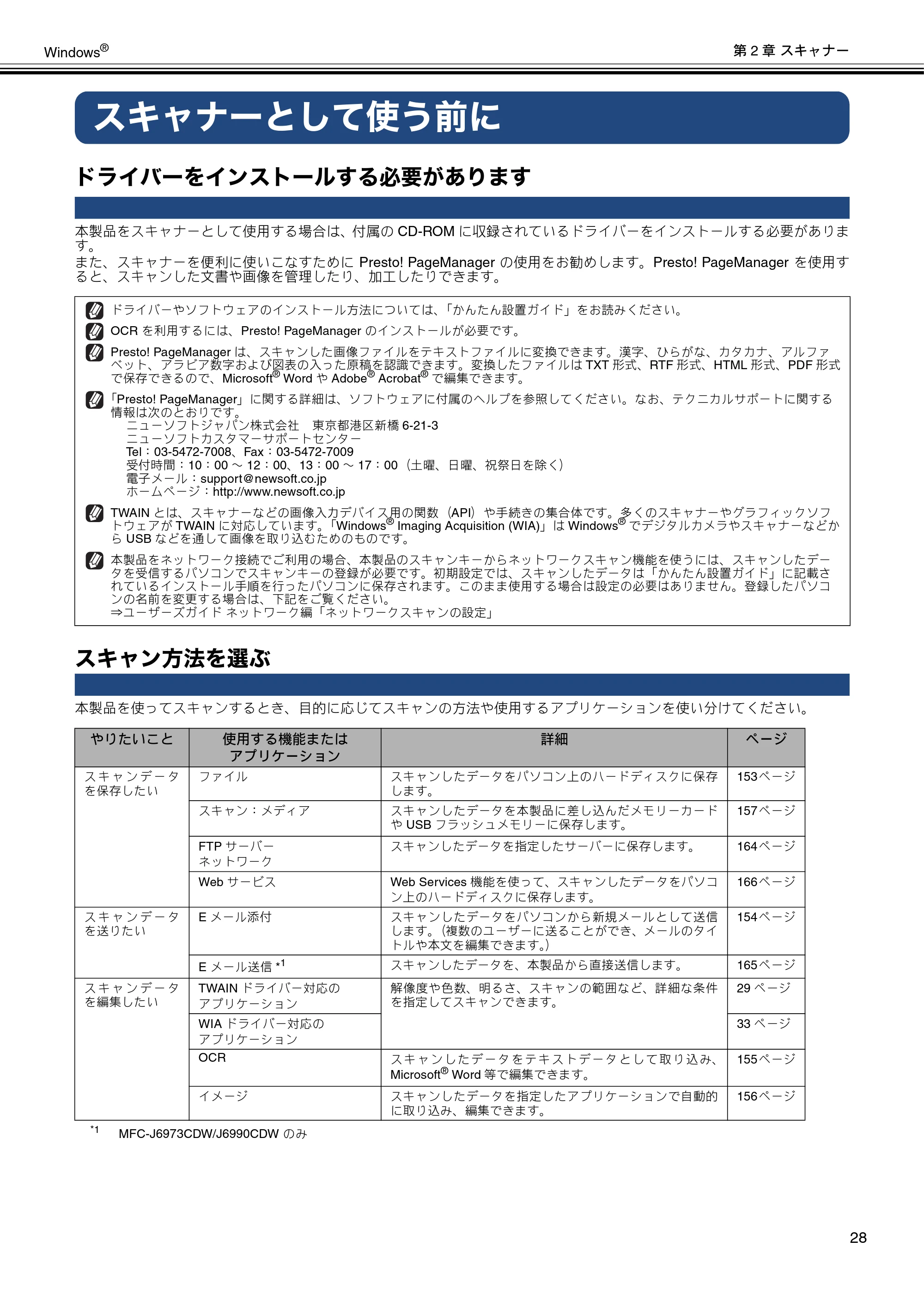 ブラザー MFC-J6573CDW / MFC-J6973CDW / MFC-J6990CDW ユーザーズガイド ~パソコン活用編~ — スキャナーとして使う前に — 原本ページ — 29ページ
