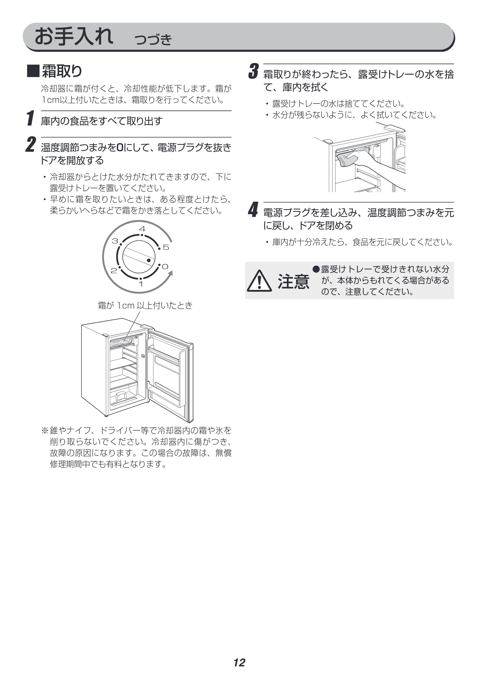 アイリスオーヤマ AF75 取扱説明書 — 原本ページ — 12ページ