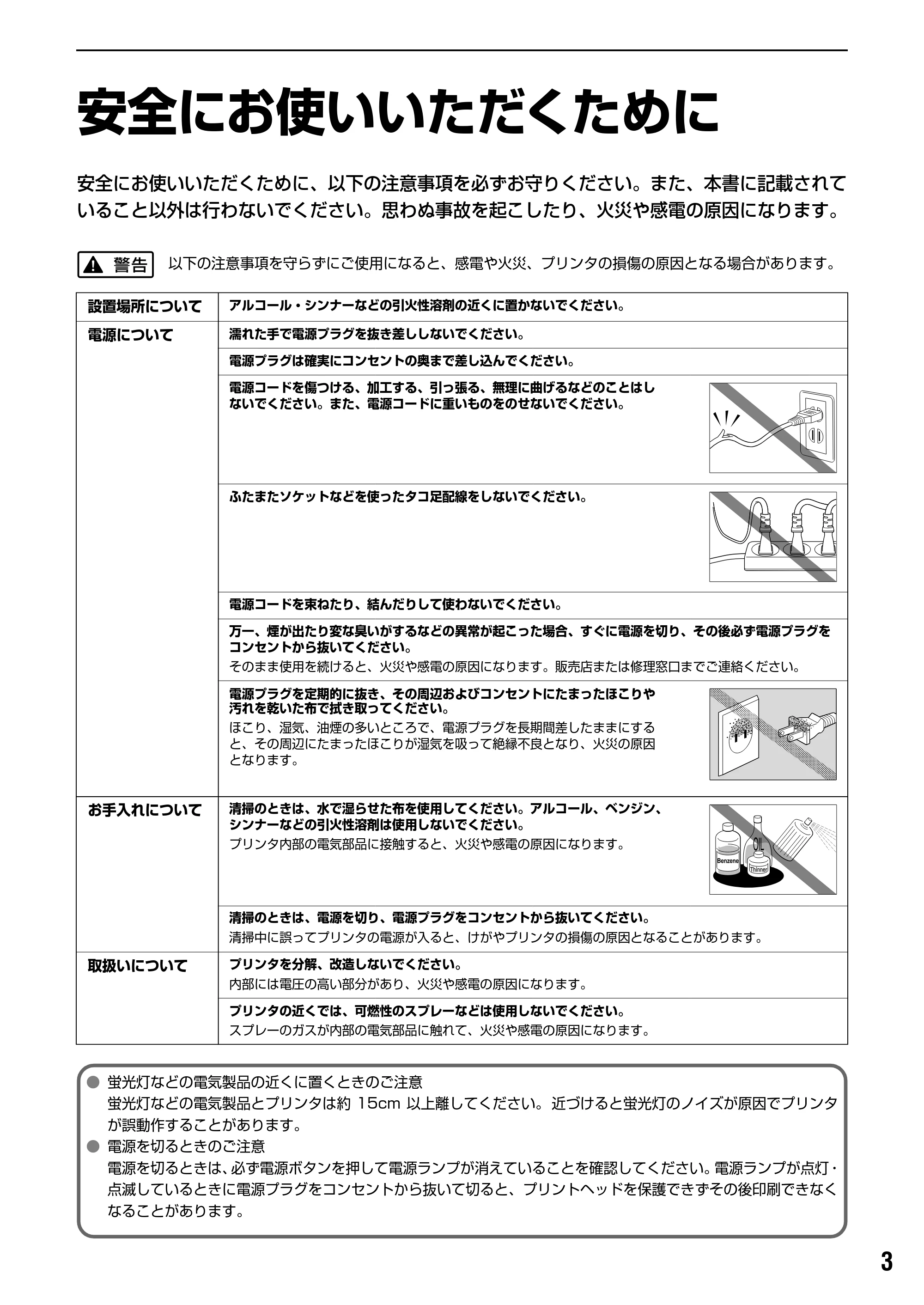 キヤノン PIXUS iP3100 基本操作ガイド （PDF形式／11.41Mバイト） — 各部の名称と役割 — 原本ページ — 5ページ