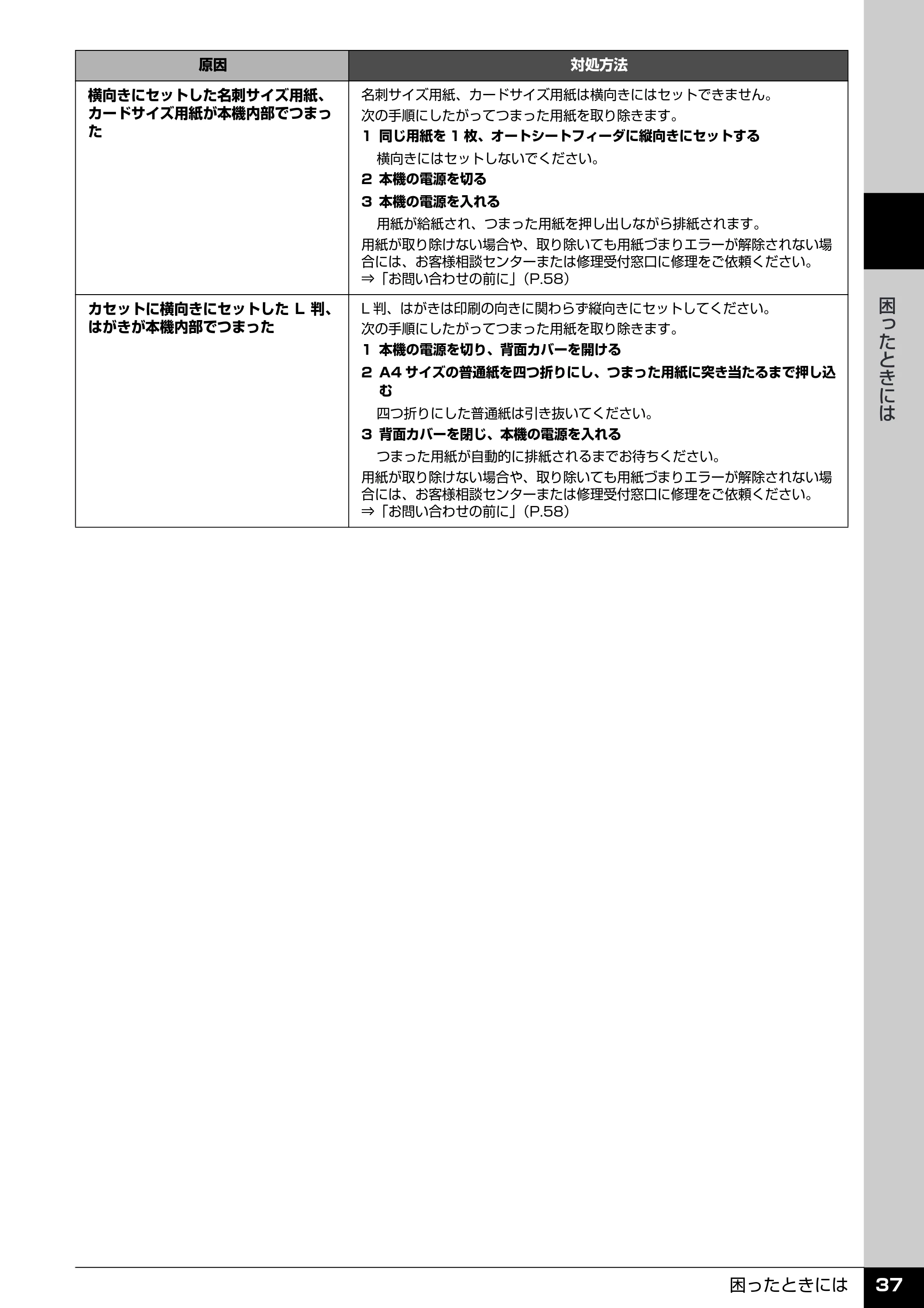キヤノン PIXUS MP600 操作ガイド(お手入れ編) (PDF形式/3.88Mバイト) — 原本ページ — 38ページ