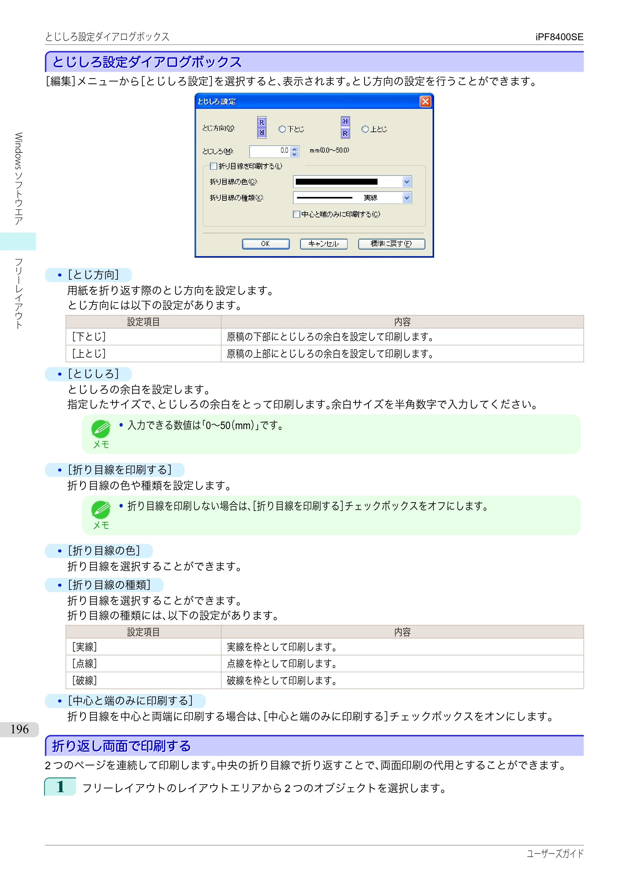 キヤノン iPF8400SE ユーザーズガイド（PDF：46.2MB） — 原本ページ — 196ページ