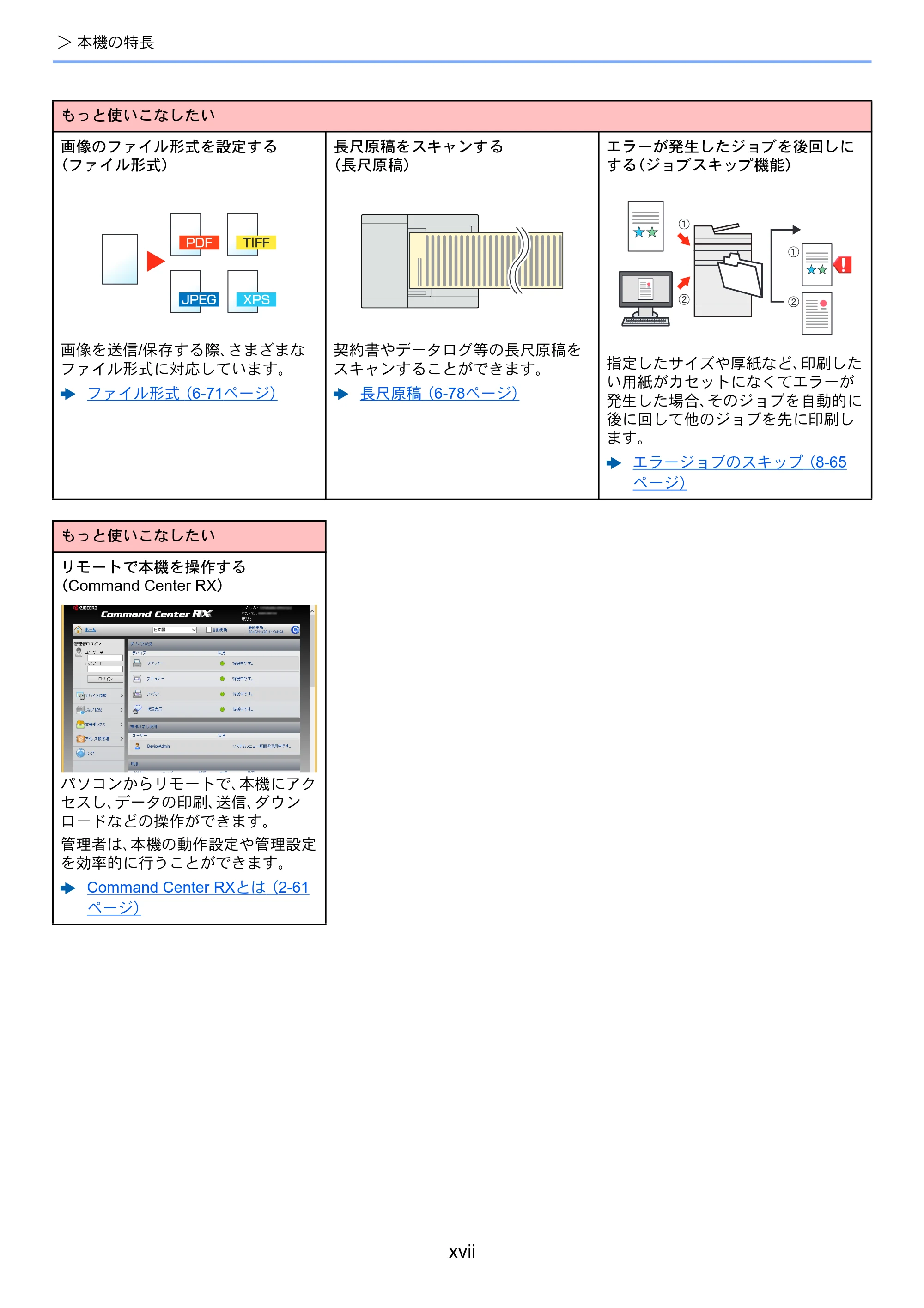 京セラ TASKalfa 8052ci TASKalfa 8052ci — 原本ページ — 19ページ
