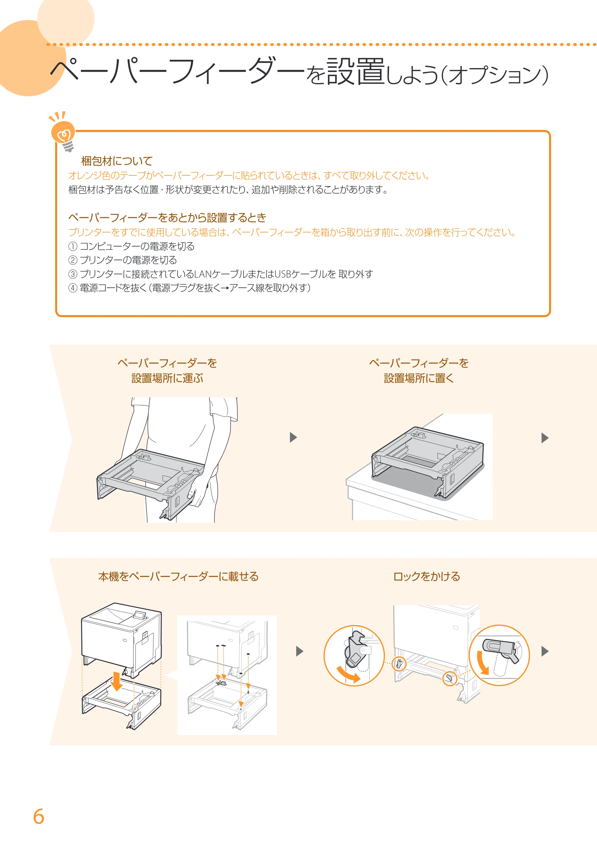 キヤノン LBP712Ci はじめにお読みください 2020年1月16日掲載（PDF：16.5MB） — 原本ページ — 6ページ