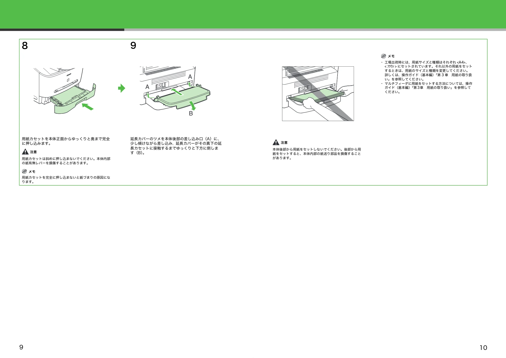 キヤノン MF3220 スタートアップガイド (PDF形式/1.54Mバイト) — 原本ページ — 6ページ