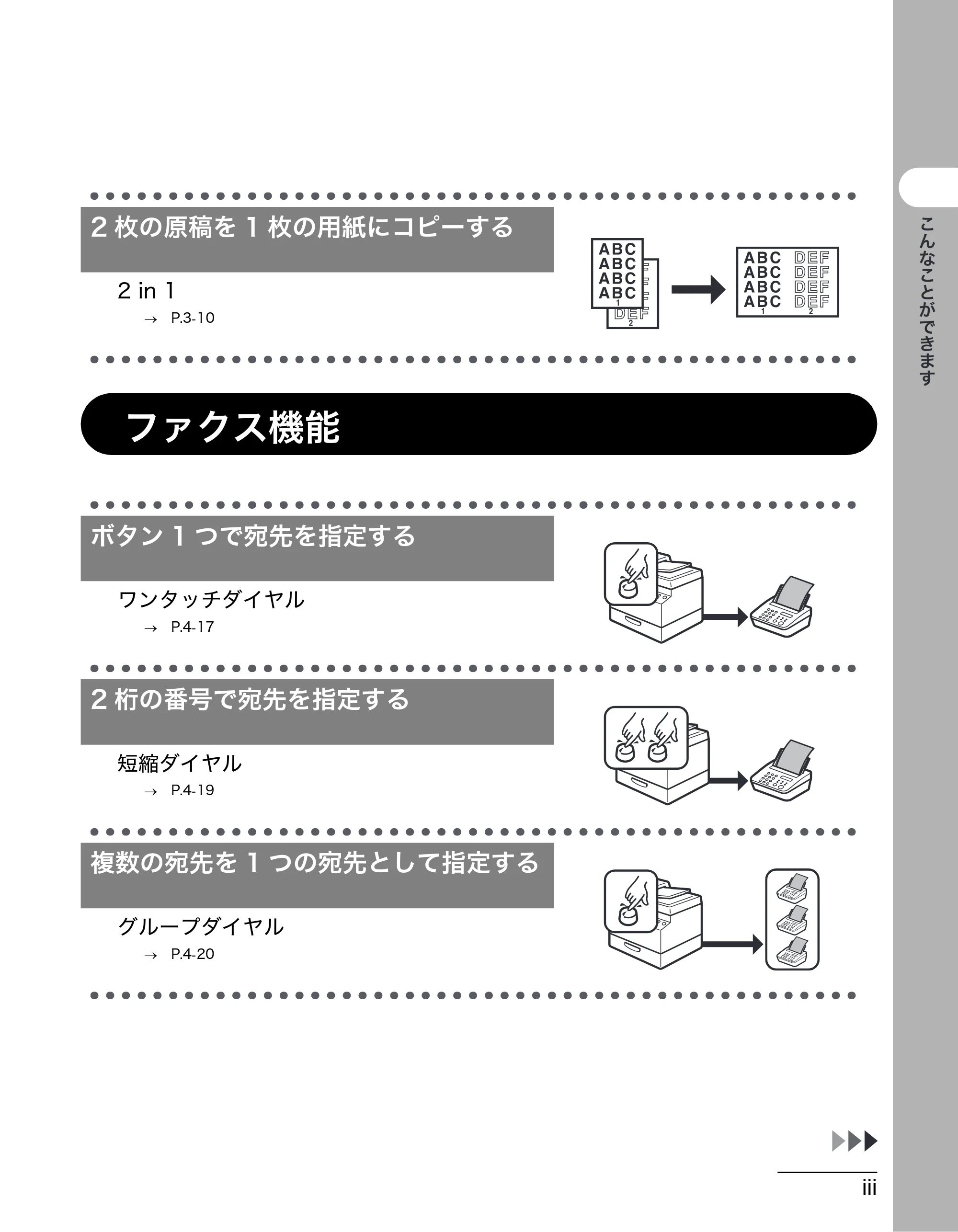 キヤノン MF4270 操作ガイド(基本編) (PDF形式/10.37Mバイト) — ファクス機能 — 原本ページ — 4ページ