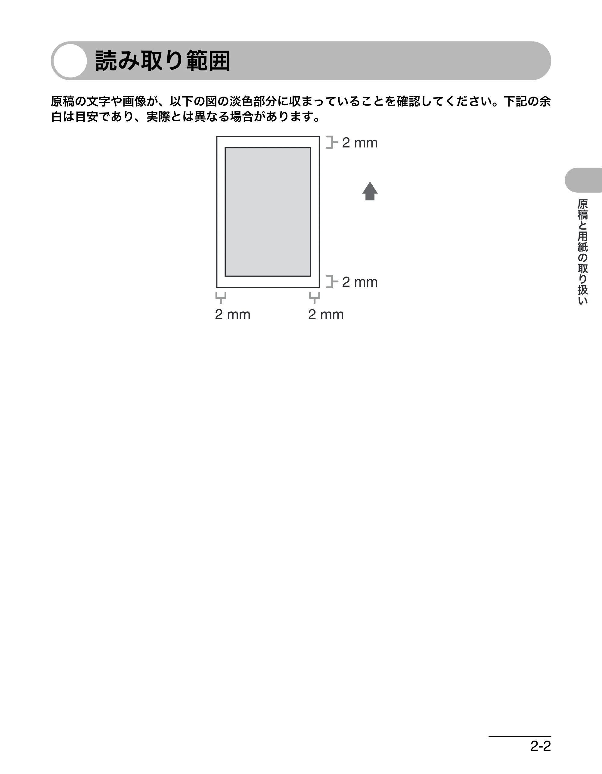 キヤノン MF4270 操作ガイド（基本編） （PDF形式／10.37Mバイト） — 読み取り範囲 — 原本ページ — 38ページ