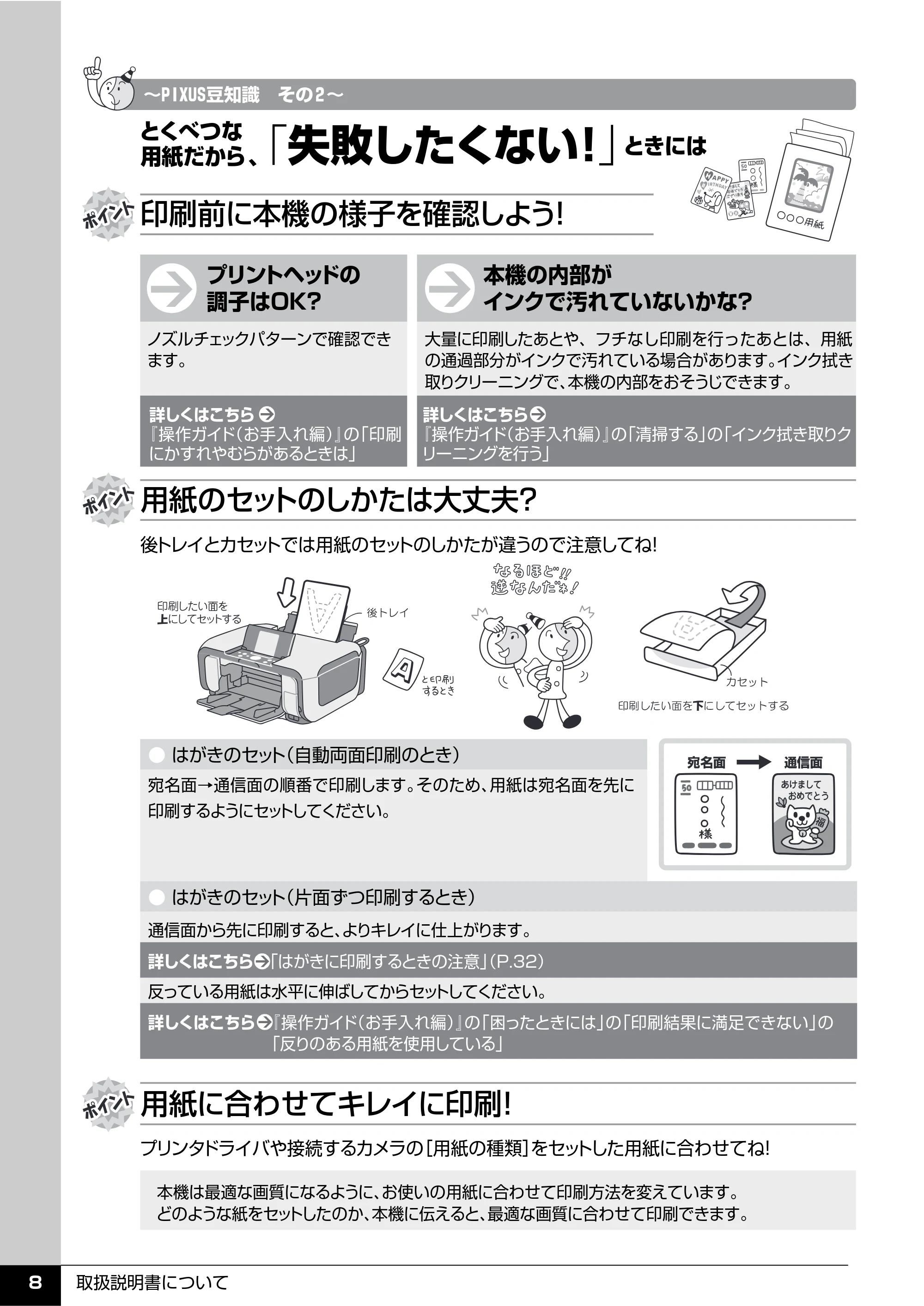 キヤノン PIXUS MP610 操作ガイド（本体操作編） （PDF形式／10.61Mバイト） — 原本ページ — 10ページ