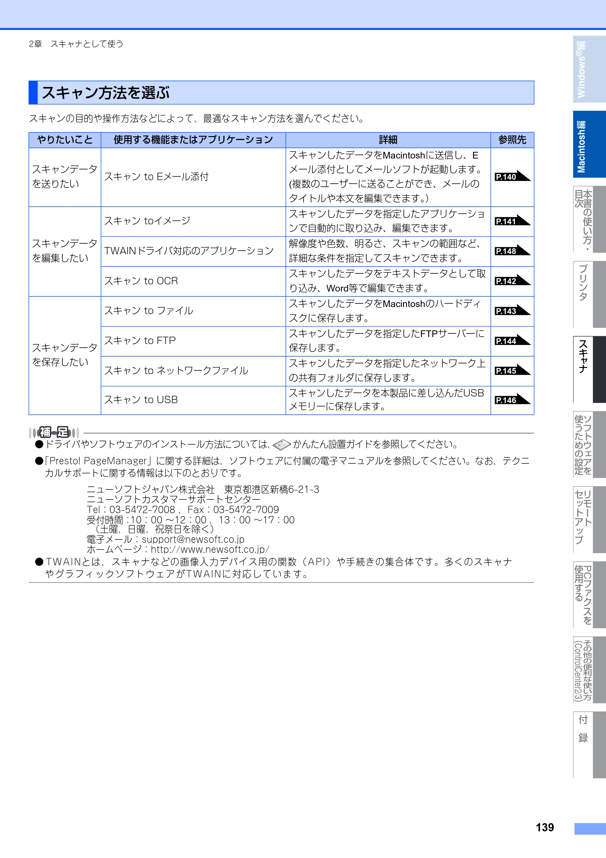 ブラザー MFC-8380DN ユーザーズガイド ～応用編～ — 原本ページ — 140ページ
