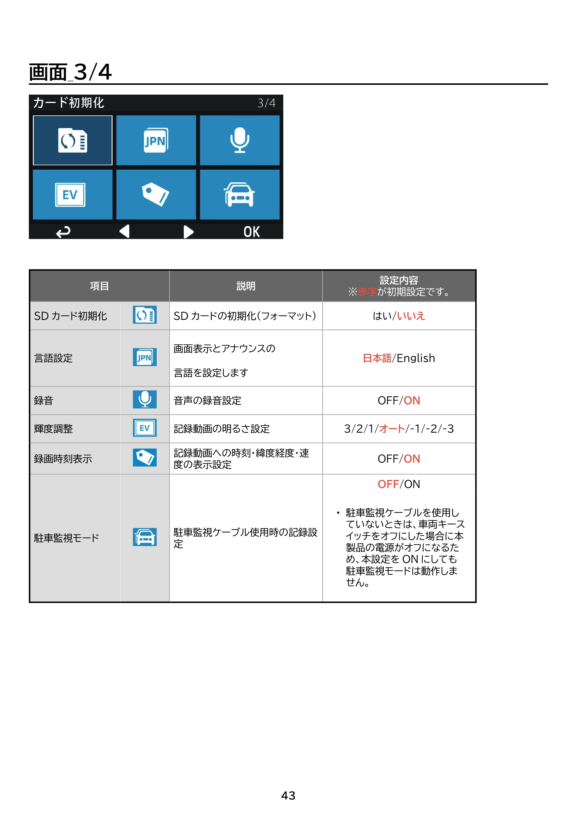 アイリスオーヤマ IDR-C121 取扱説明書 — 原本ページ — 43ページ
