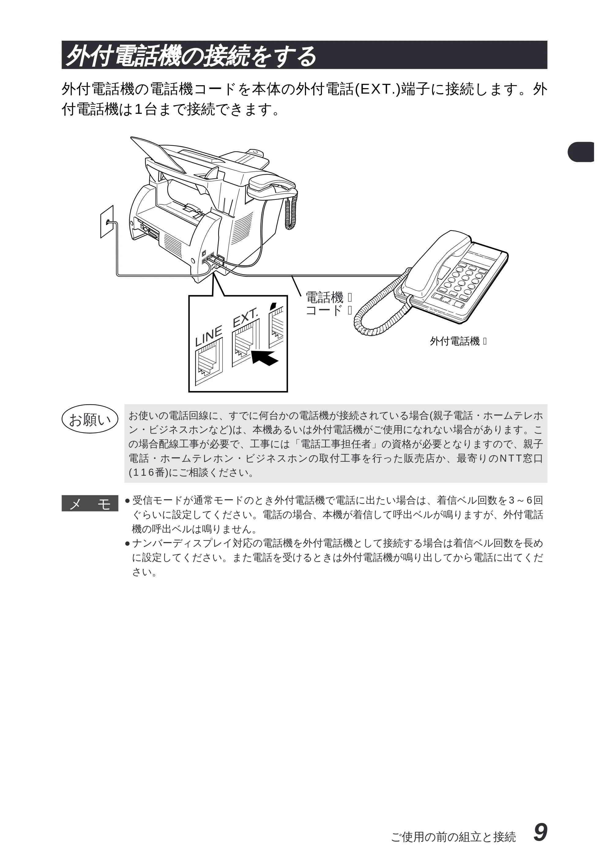 ブラザー MFC-8300J 取扱説明書（本体） — 原本ページ — 23ページ