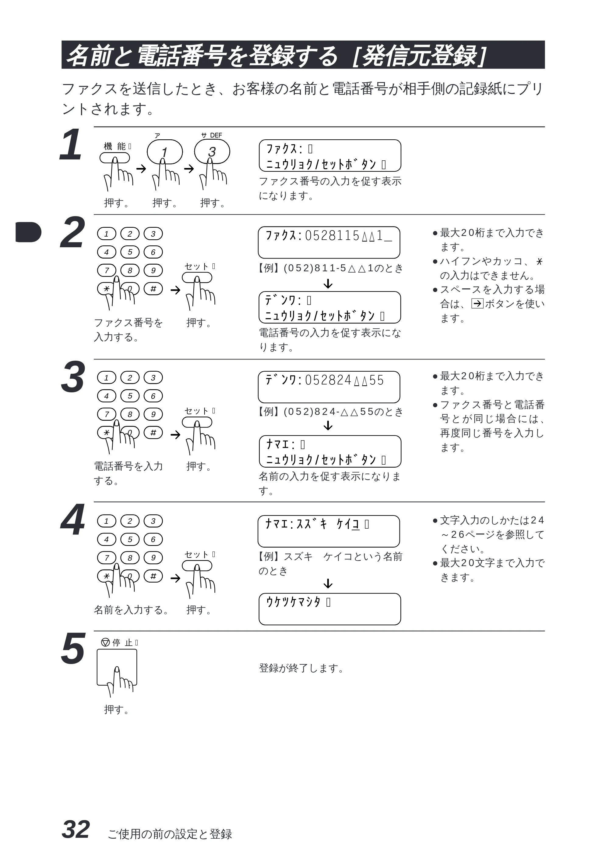 ブラザー MFC-8300J 取扱説明書（本体） — 原本ページ — 46ページ