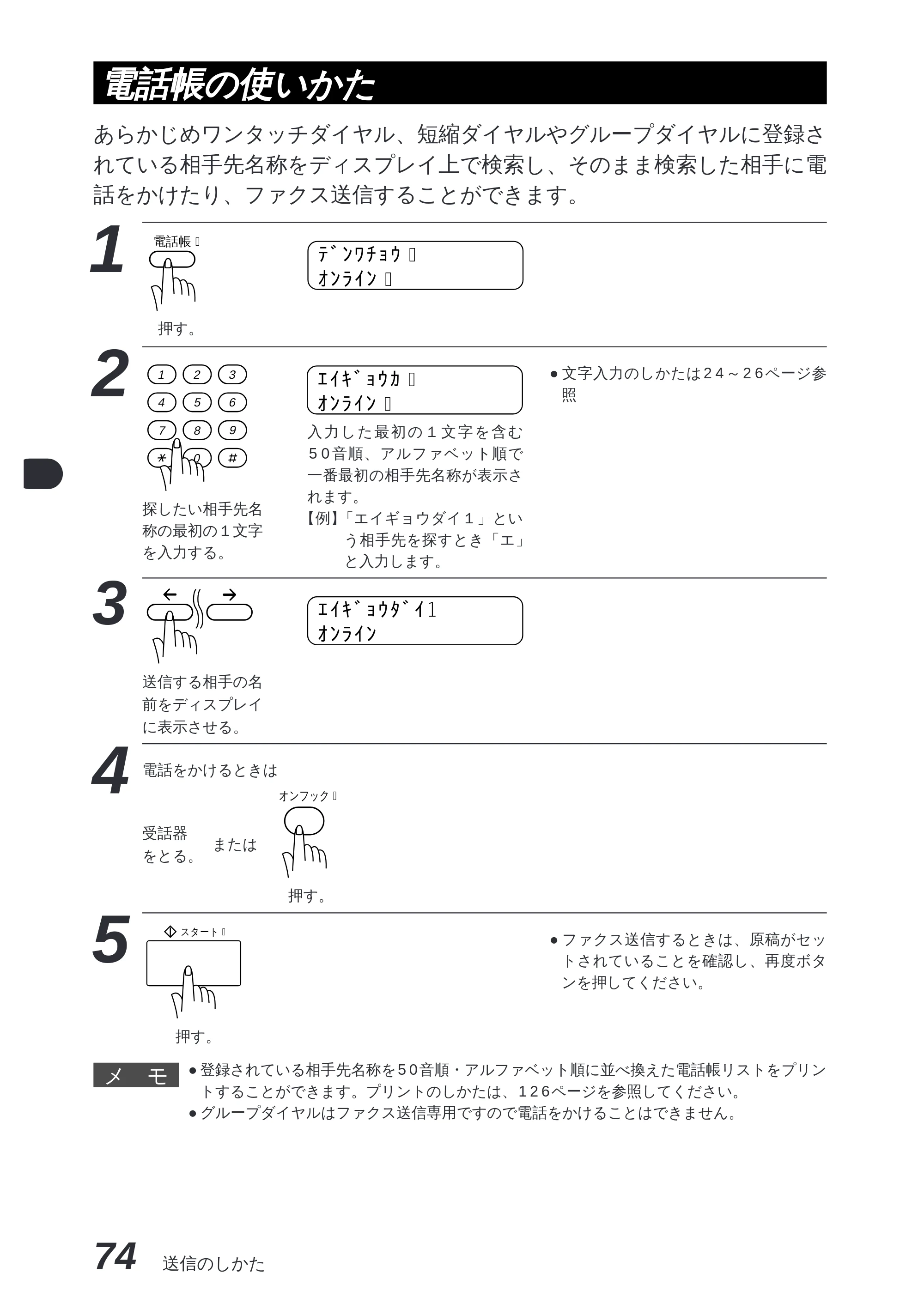 ブラザー MFC-8300J 取扱説明書（本体） — 原本ページ — 88ページ