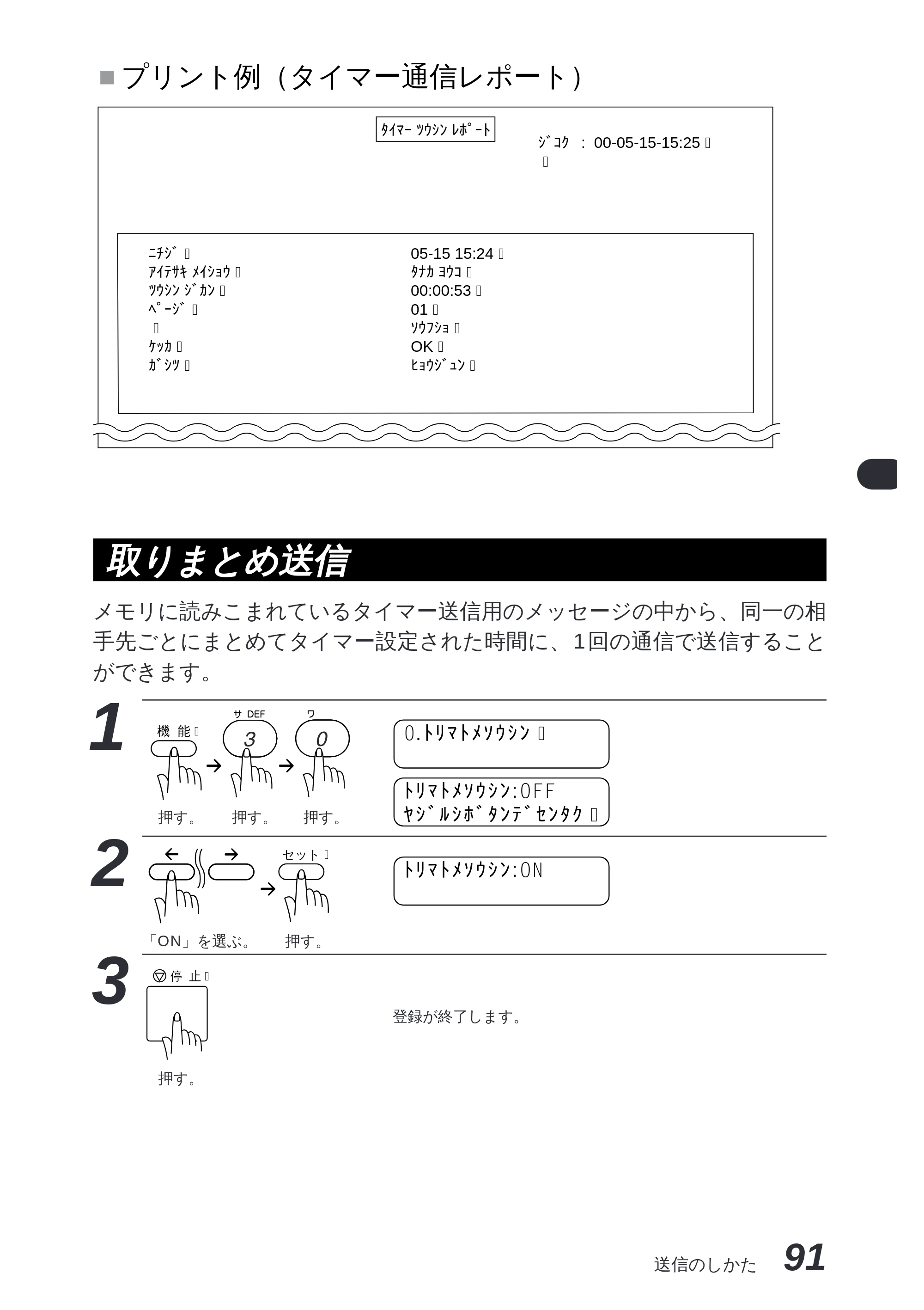 ブラザー MFC-8300J 取扱説明書（本体） — 原本ページ — 105ページ