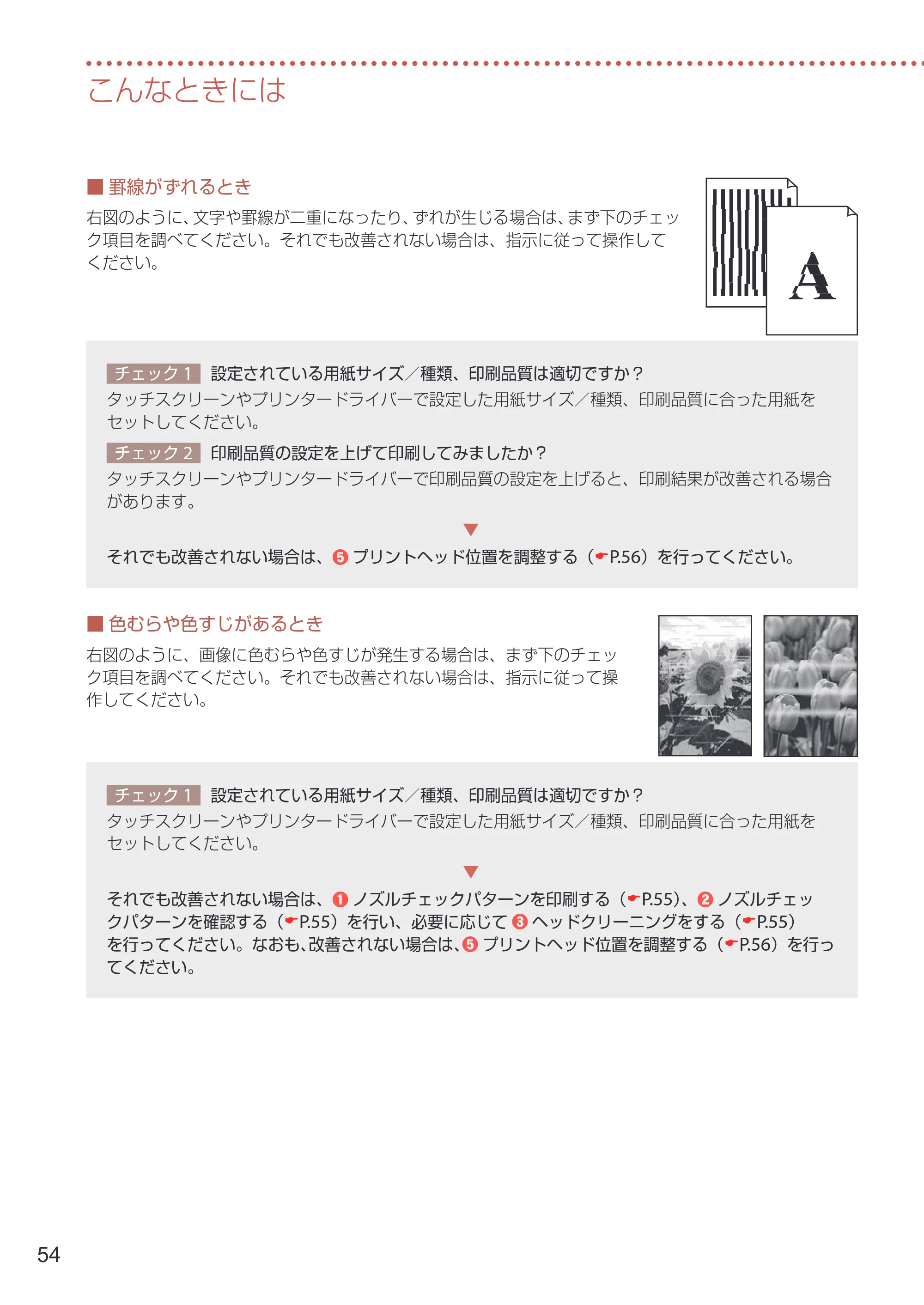 キヤノン TR8630/TR8630a 設置・基本操作マニュアル 2022年3月3日掲載(PDF:6.43MB) — 原本ページ — 56ページ