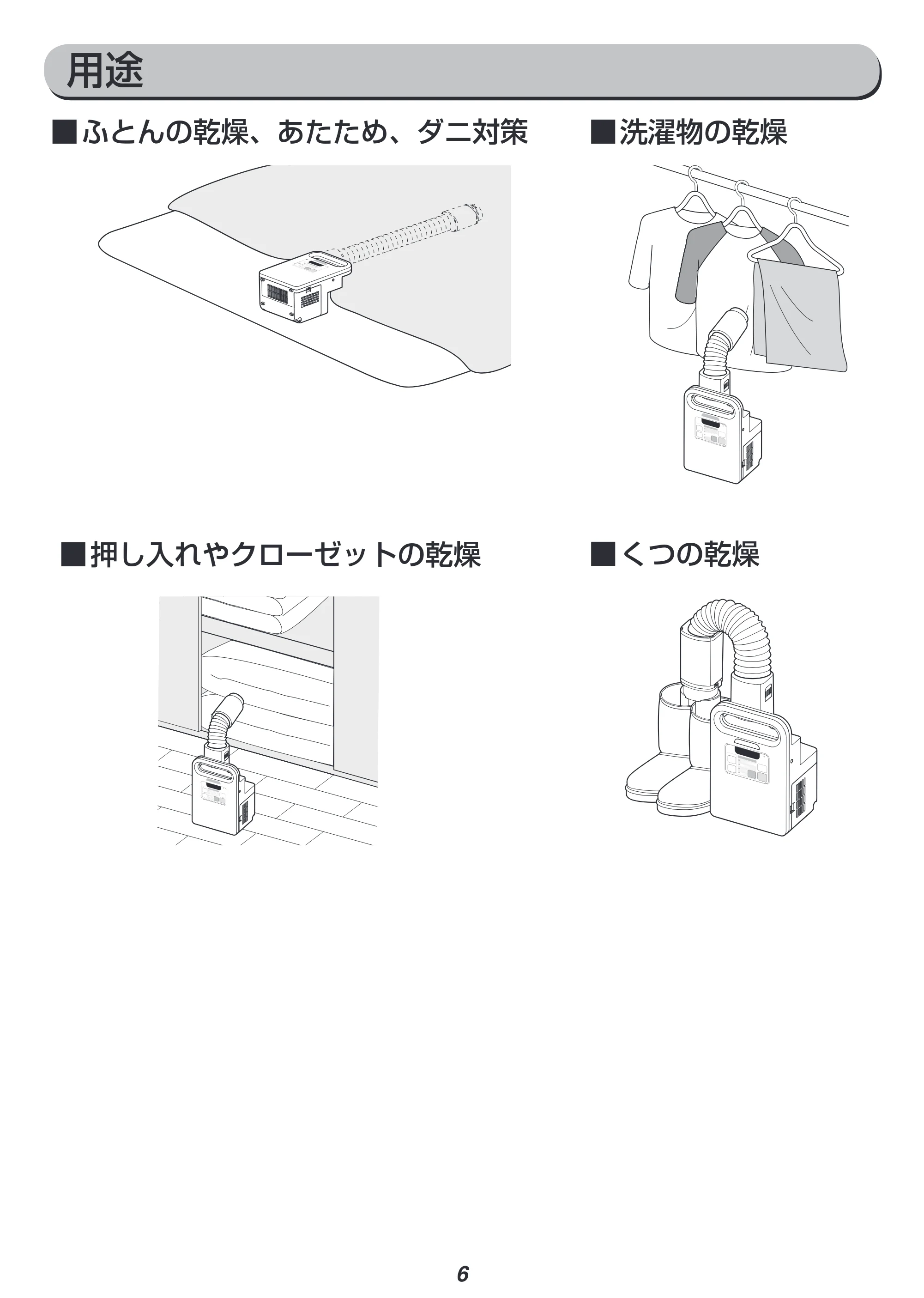 アイリスオーヤマ FK-C1 取扱説明書 — 原本ページ — 6ページ