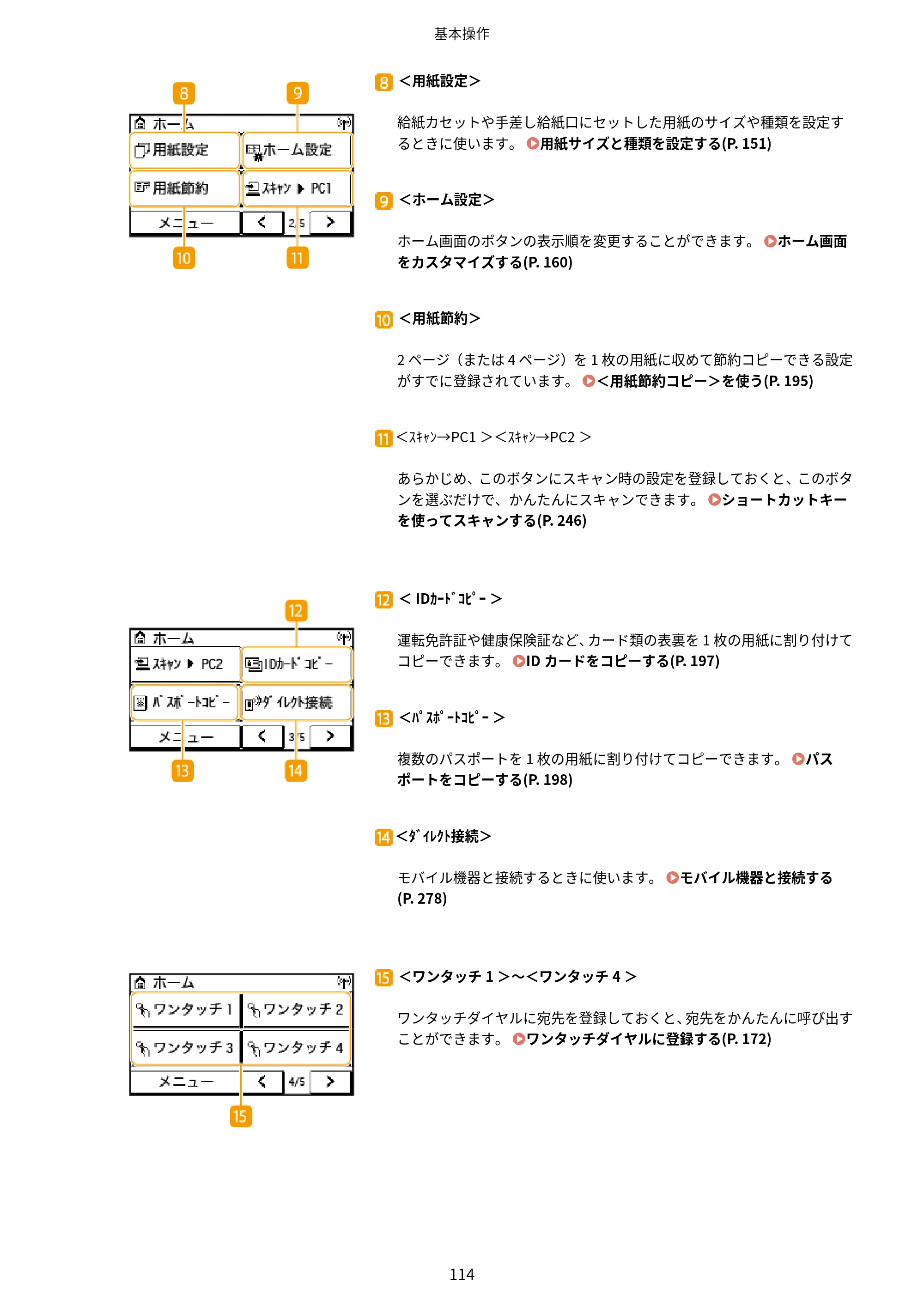 キヤノン MF269dw/MF266dn/MF265dw/MF264dw/MF262dw ユーザーズガイド 2026年6月25日更新（PDF：5.99MB） — 原本ページ — 121ページ