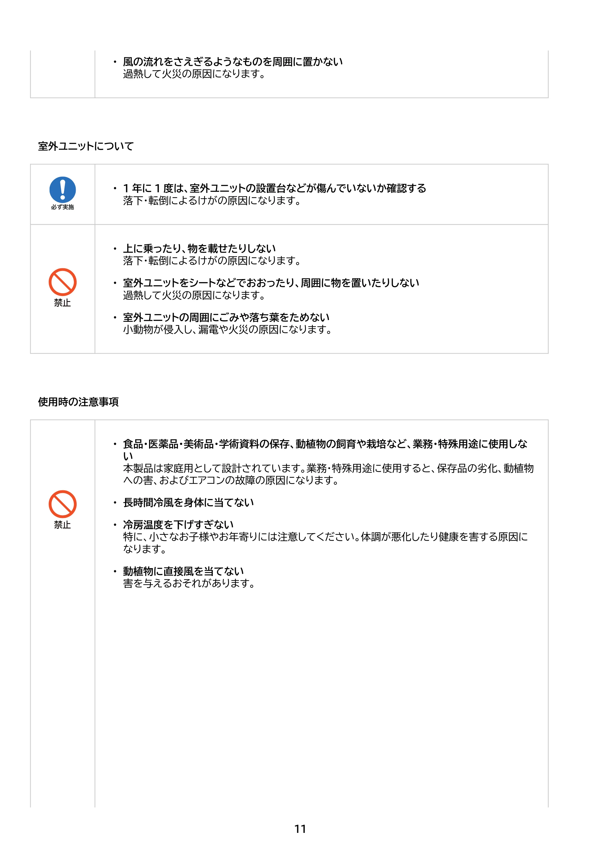 アイリスオーヤマ IHF-2201S 取扱説明書 — 原本ページ — 11ページ