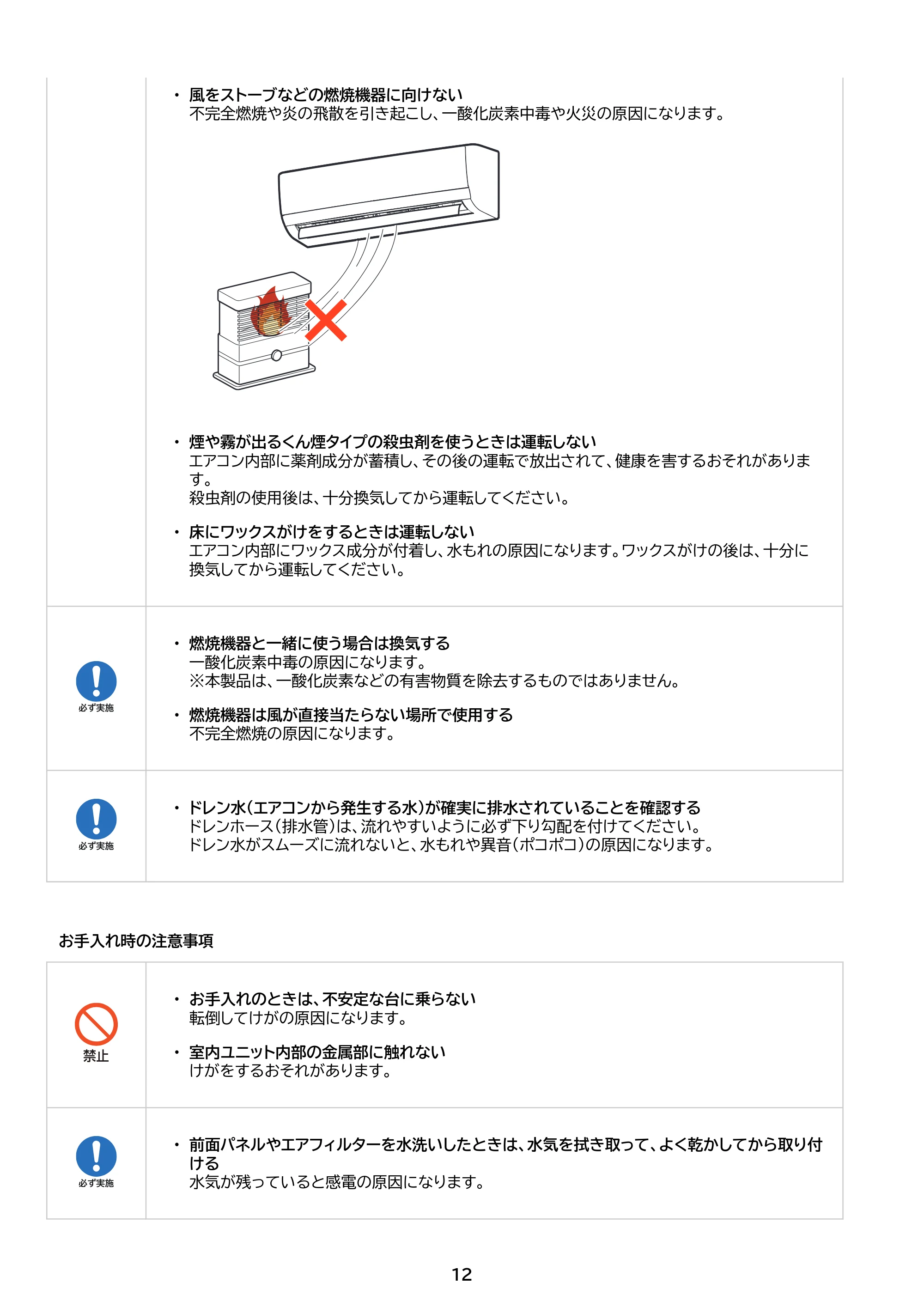 アイリスオーヤマ IHF-2201S 取扱説明書 — 原本ページ — 12ページ