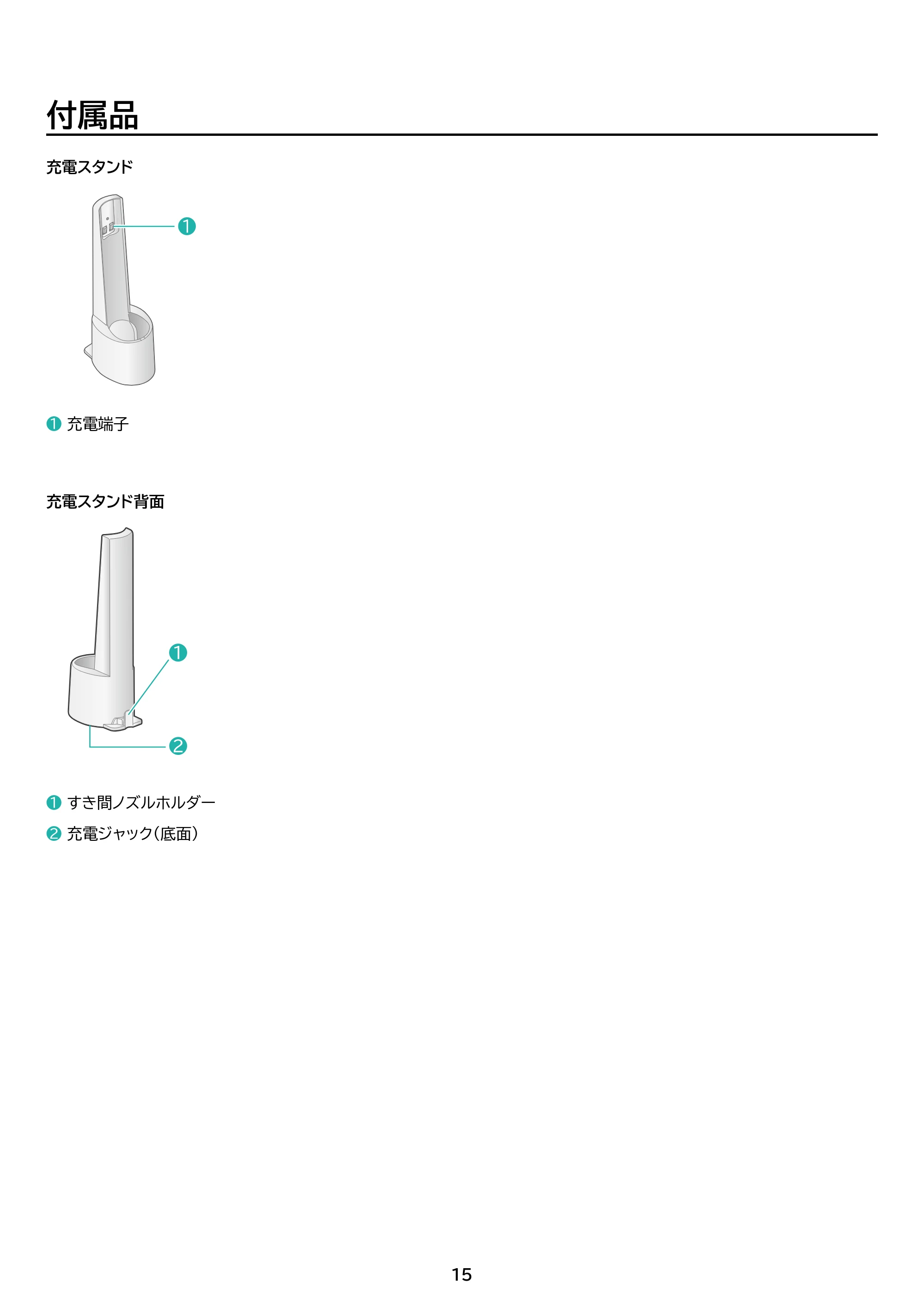アイリスオーヤマ HCD-B1 取扱説明書 — 原本ページ — 15ページ