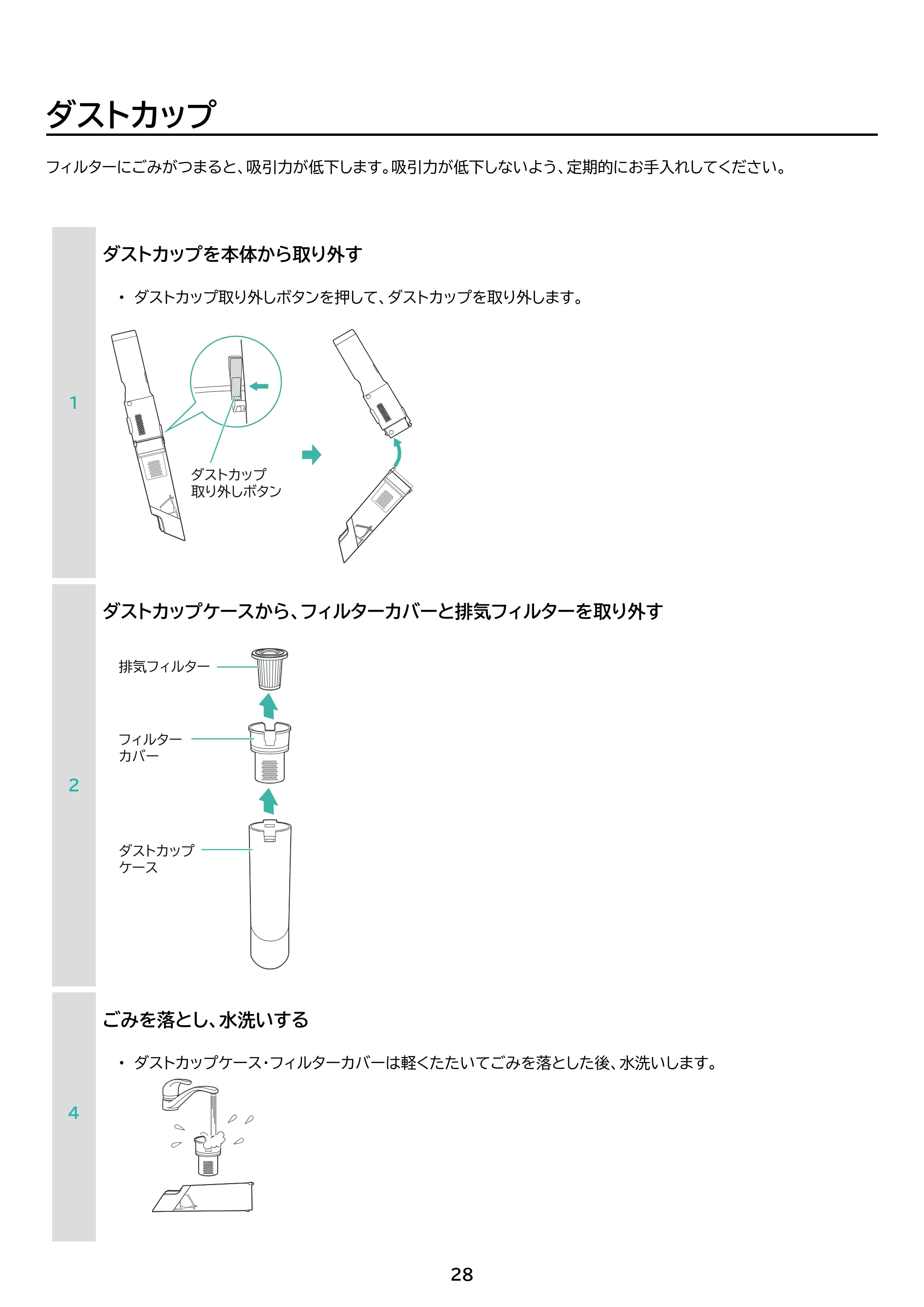 アイリスオーヤマ HCD-B1 取扱説明書 — 原本ページ — 28ページ