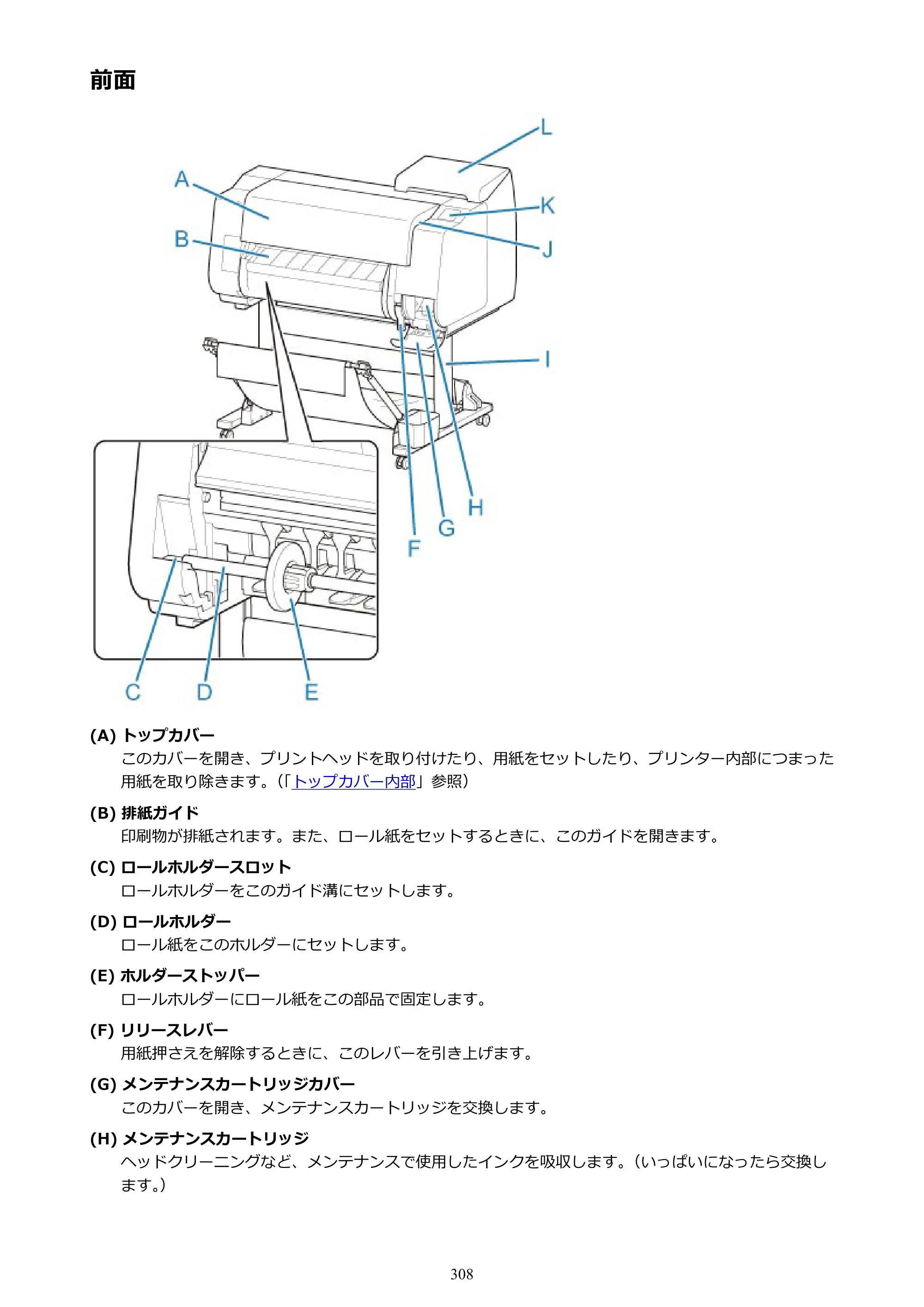 キヤノン TX-2000/TX-3000/TX-4000/TX-2000 MFP/TX-3000 MFP/TX-4000 MFP TX-2000 オンラインマニュアル PDF版（Mac版）2021年7月1日掲載（PDF：22.1MB） — 前面 — 原本ページ — 308ページ