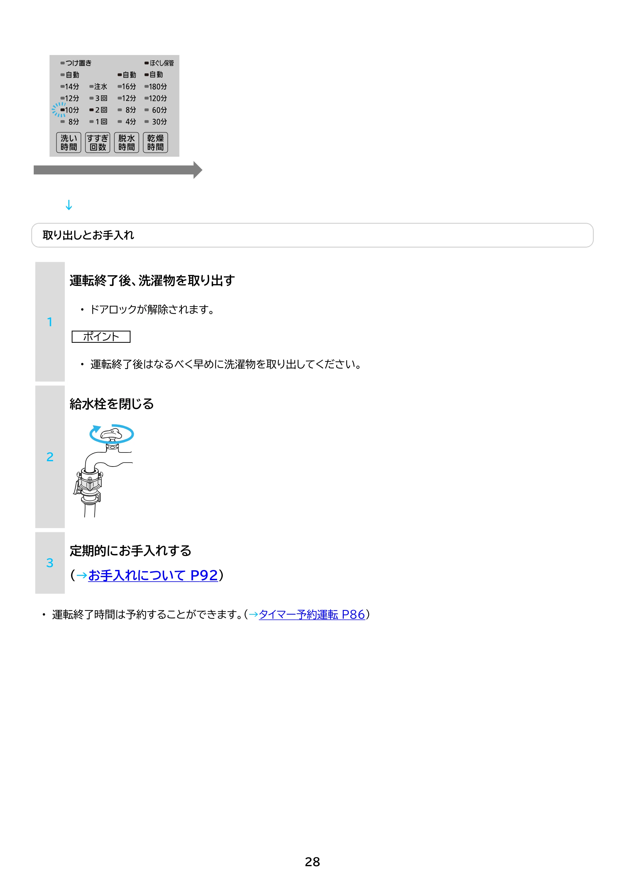 アイリスオーヤマ FLK842-W 取扱説明書 — 原本ページ — 28ページ