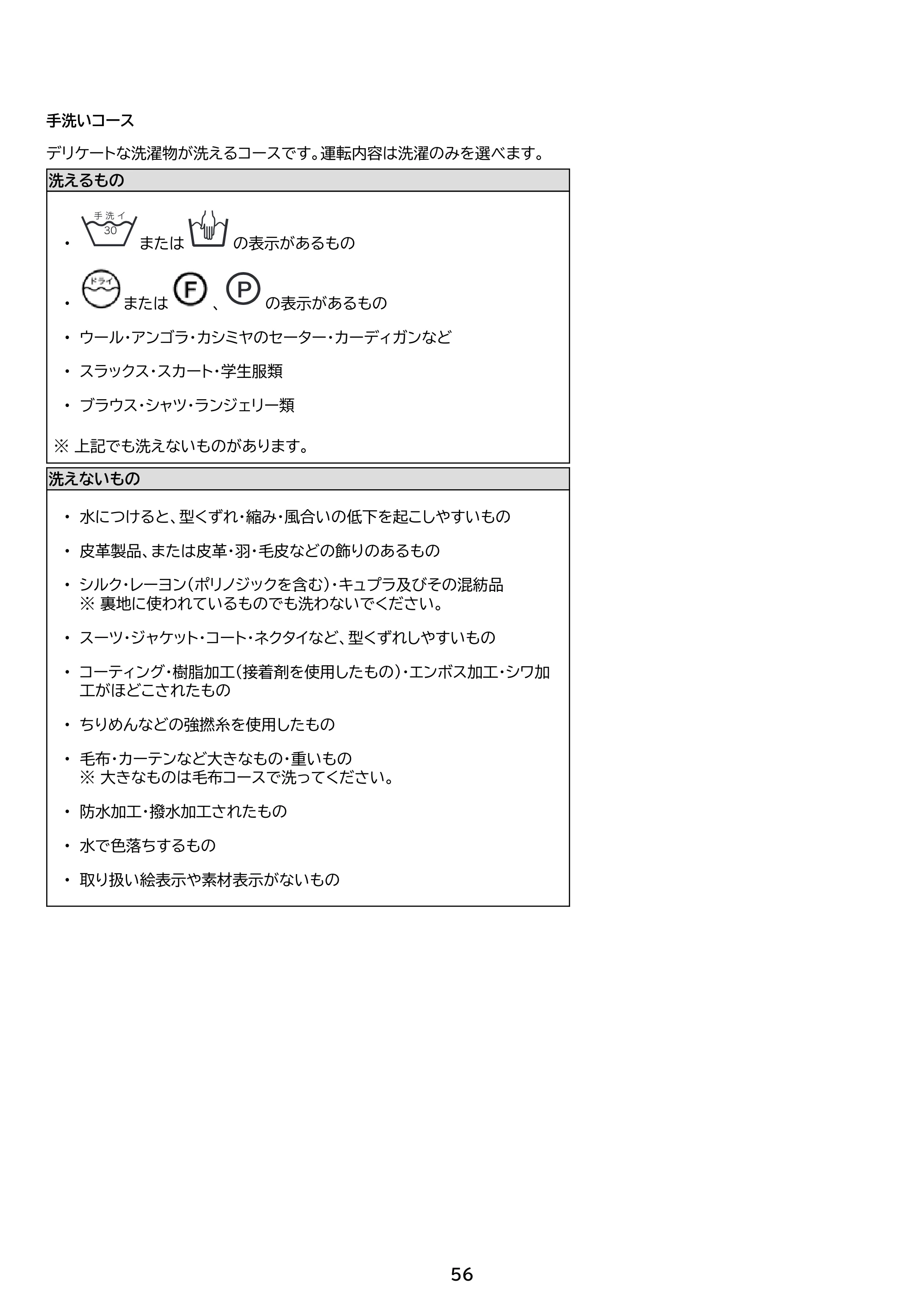 アイリスオーヤマ FLK842-W 取扱説明書 — 原本ページ — 56ページ