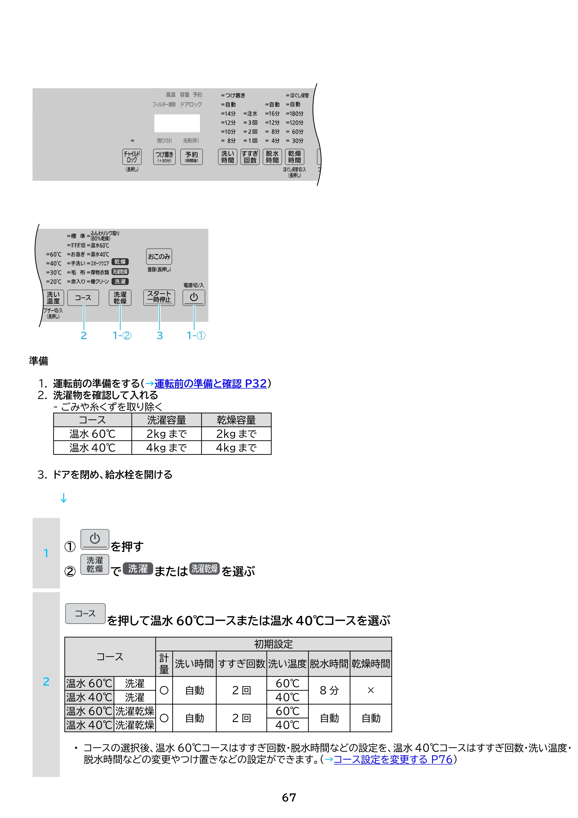 アイリスオーヤマ FLK842-W 取扱説明書 — 原本ページ — 67ページ