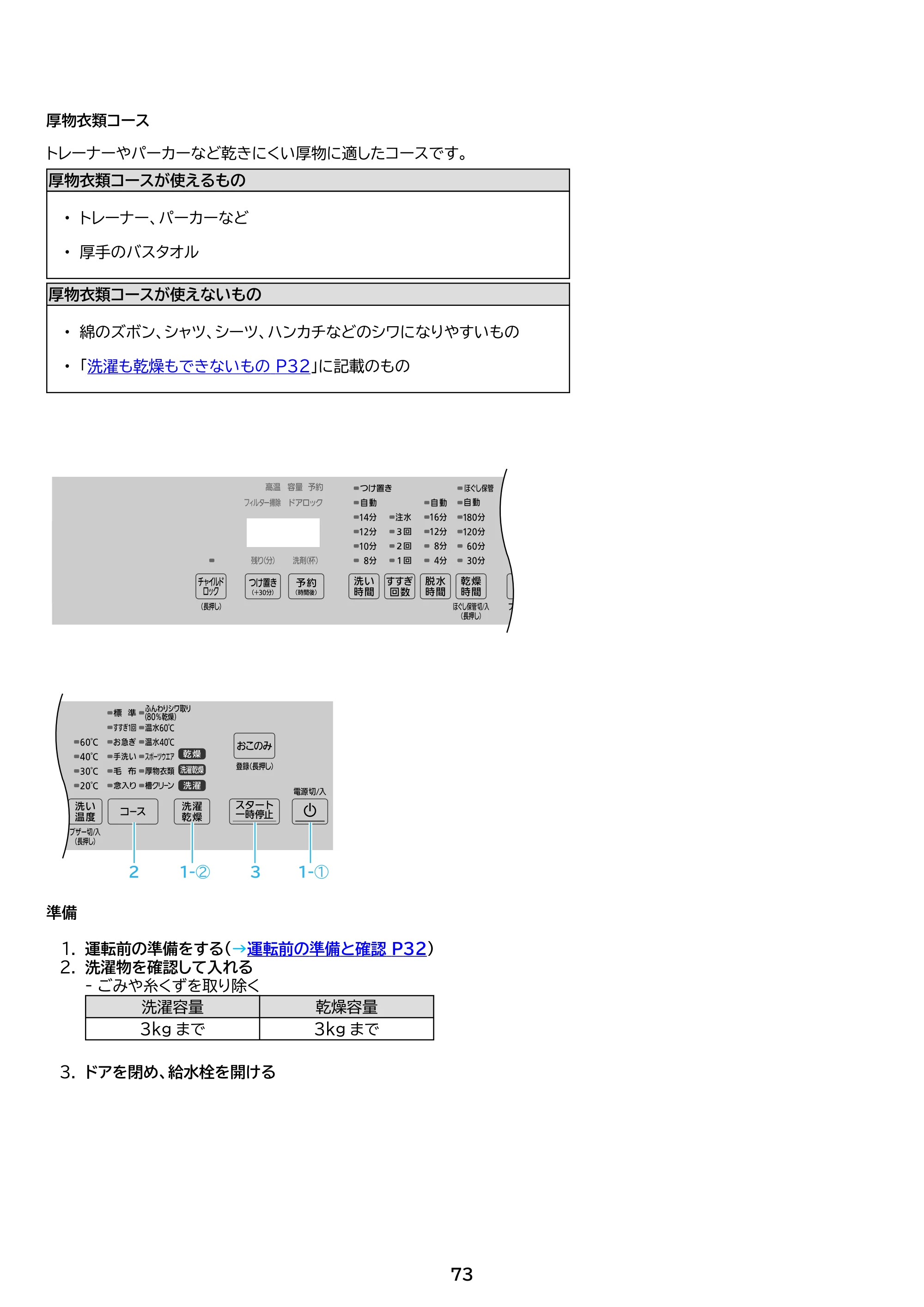アイリスオーヤマ FLK842-W 取扱説明書 — 原本ページ — 73ページ