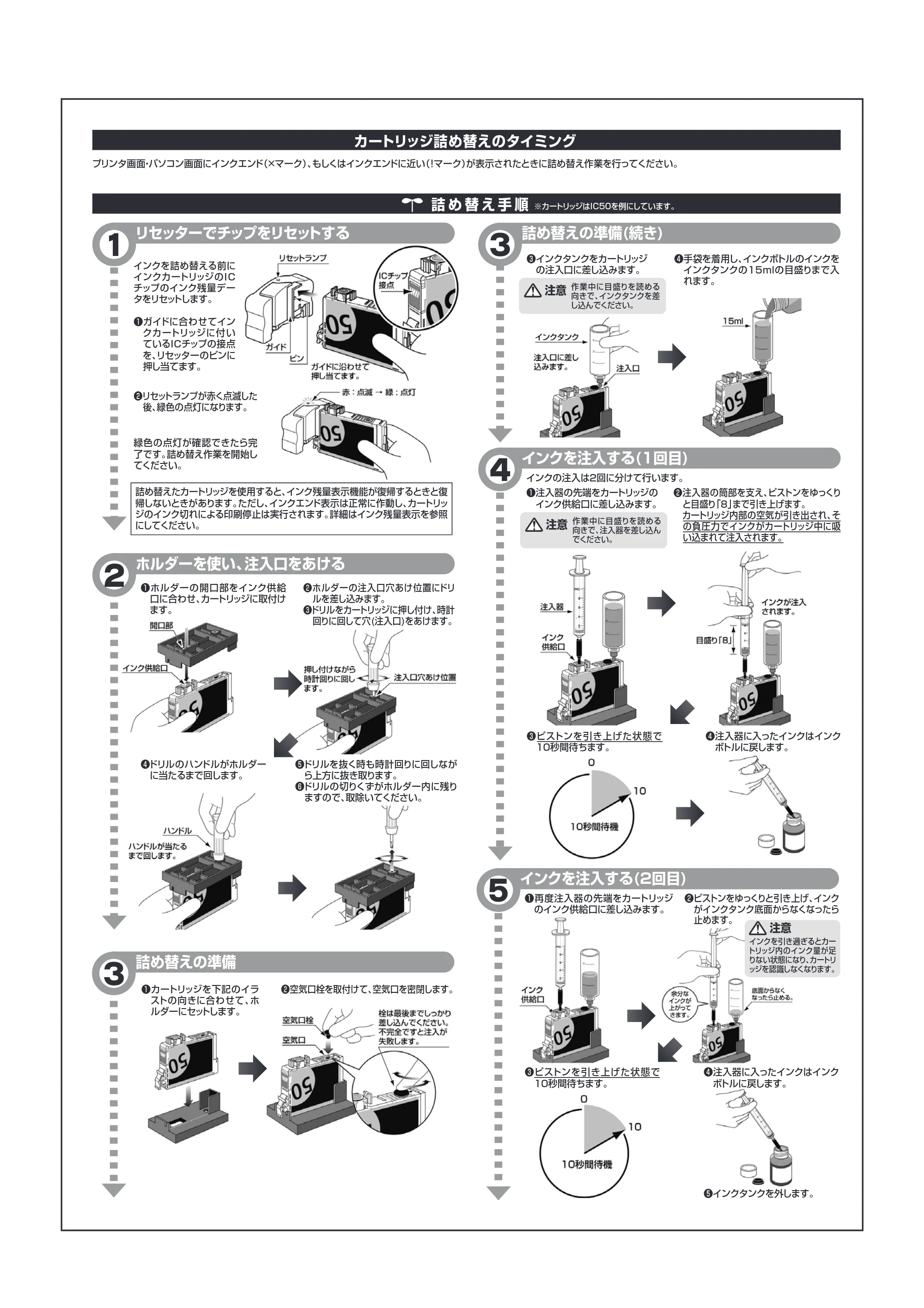 サンワサプライ 300-EP6CL50 / 302-EP50BINK 取扱説明書 — 原本ページ — 2ページ