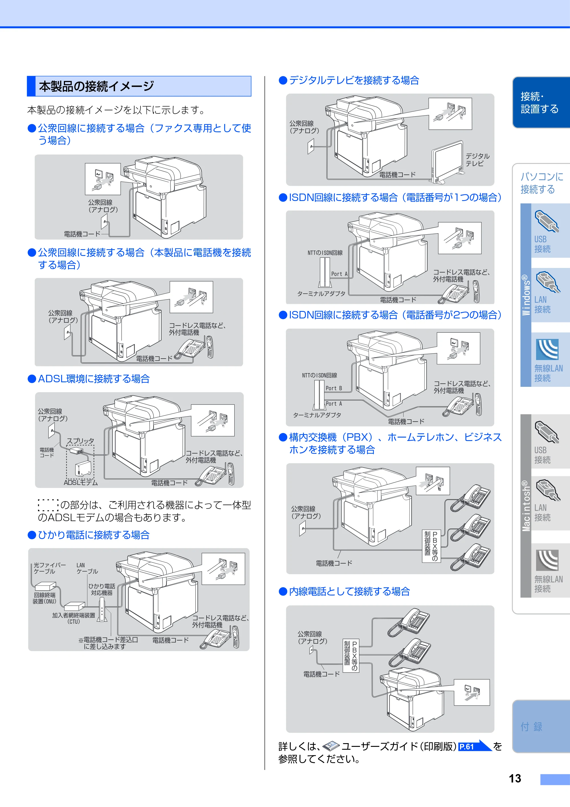 ブラザー MFC-9640CW / MFC-9840CDW かんたん設置ガイド — 原本ページ — 14ページ